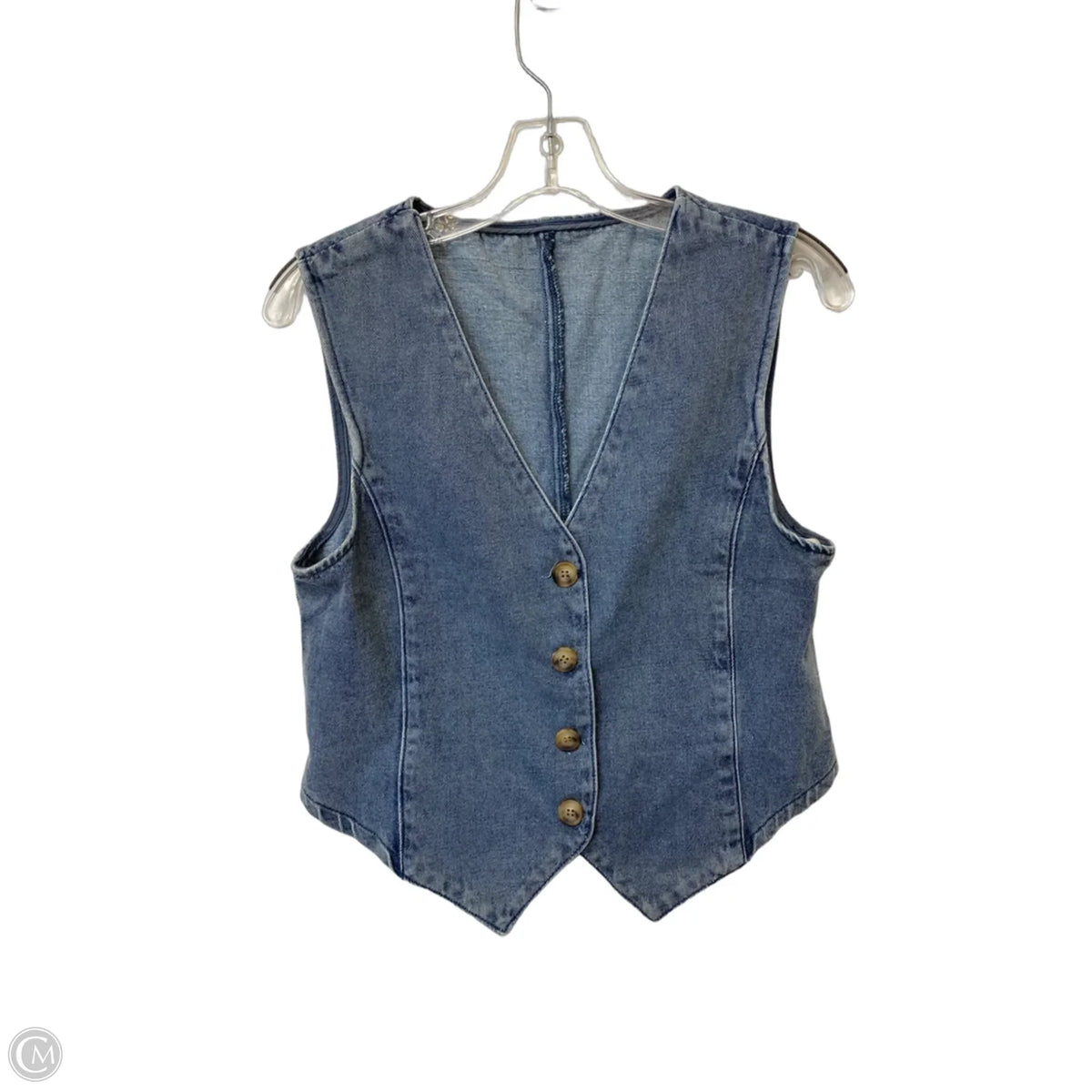 Vest Other By Cmf In Blue Denim, Size: S