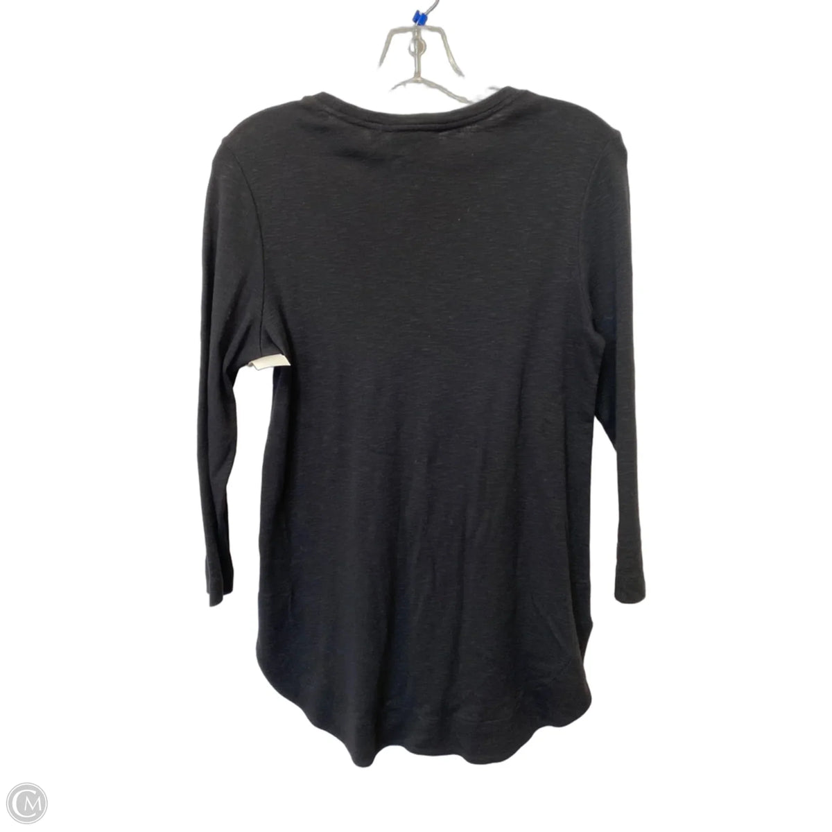 Tunic Long Sleeve By Chicos In Black, Size: S
