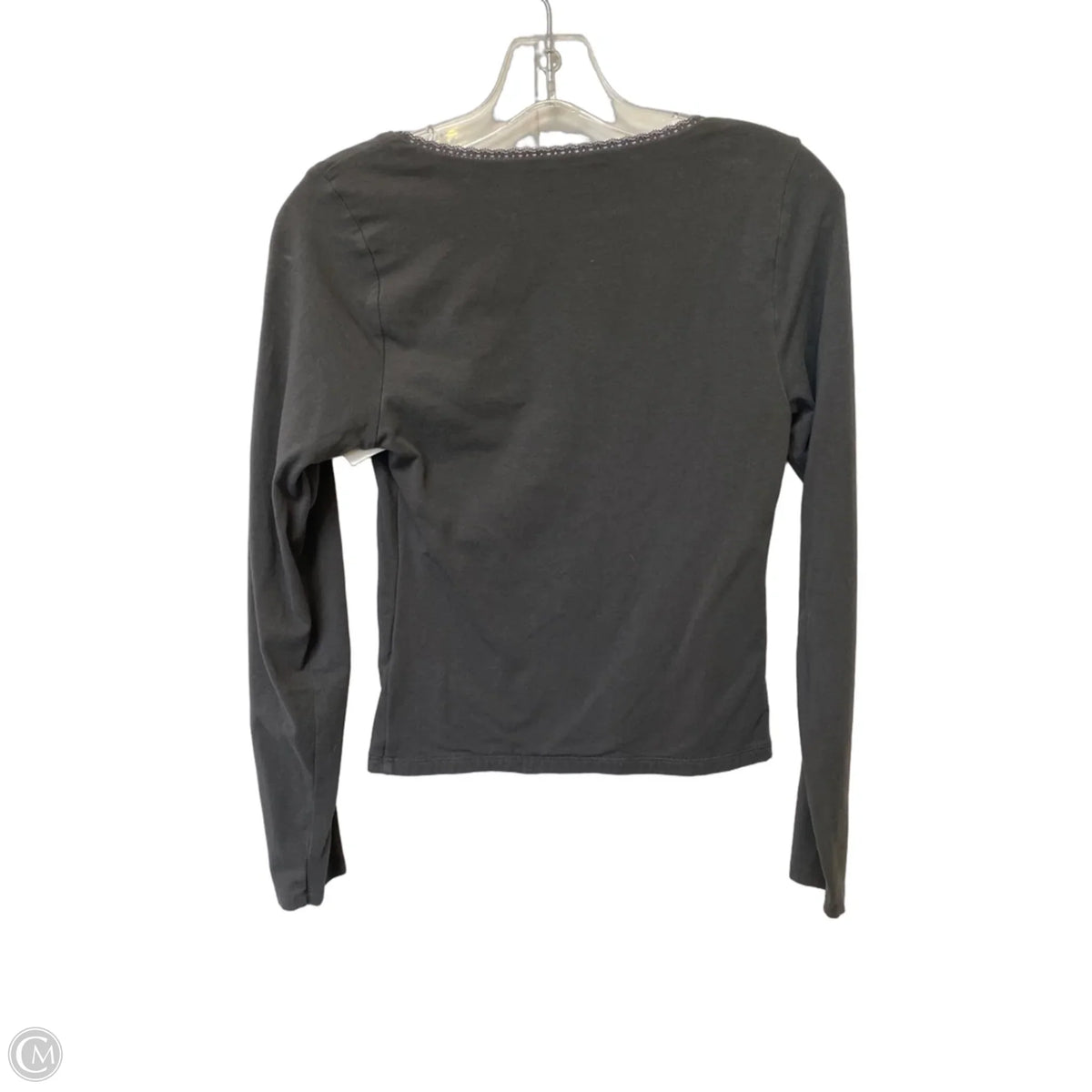 Top Long Sleeve By Old Navy In Grey, Size: S