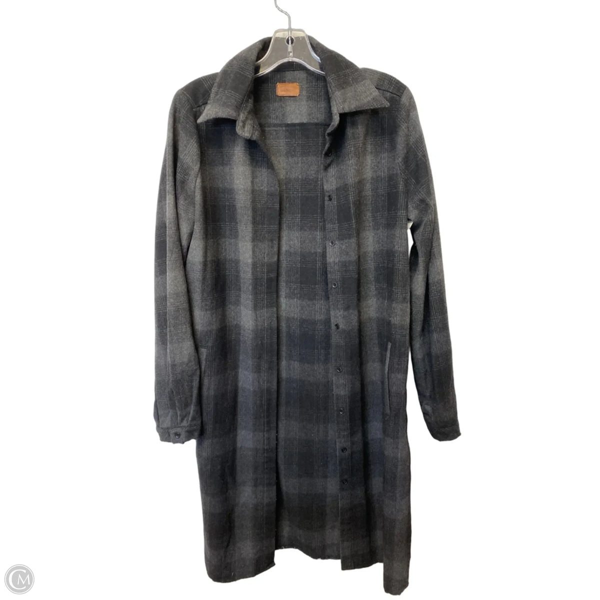 Jacket Other By Pol In Plaid Pattern, Size: S