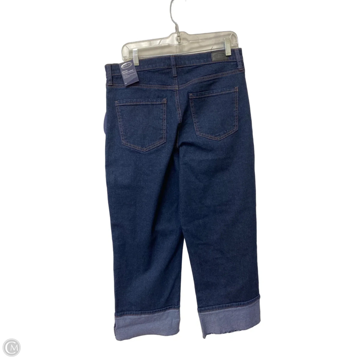 Jeans Straight By Scoop In Blue Denim, Size: 12