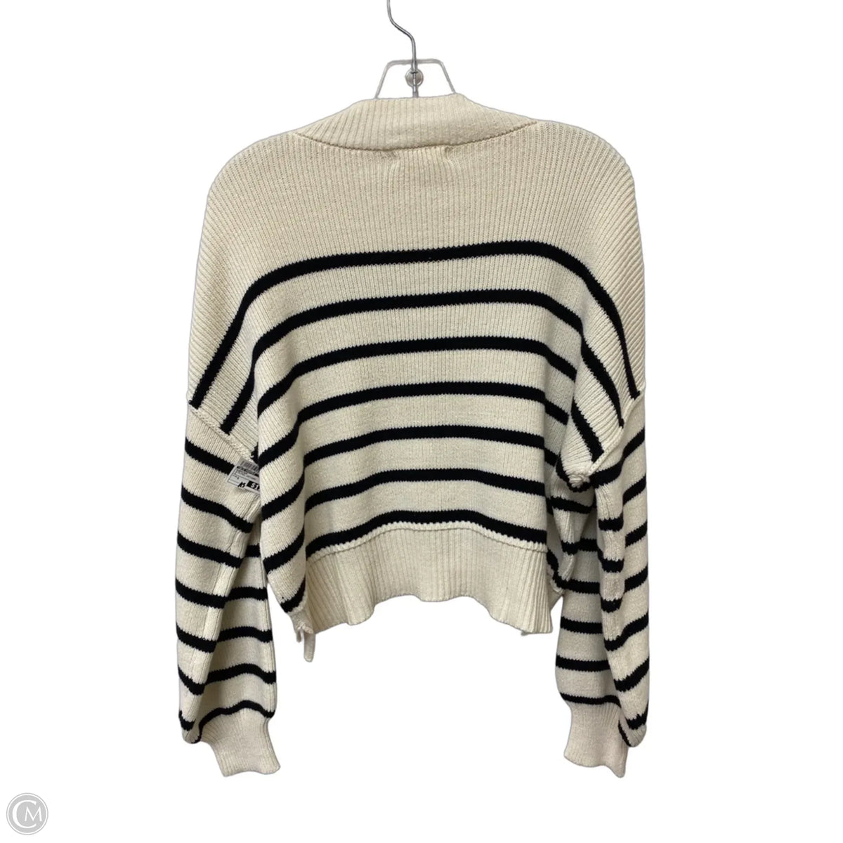Sweater By Blu Pepper In Striped Pattern, Size: S