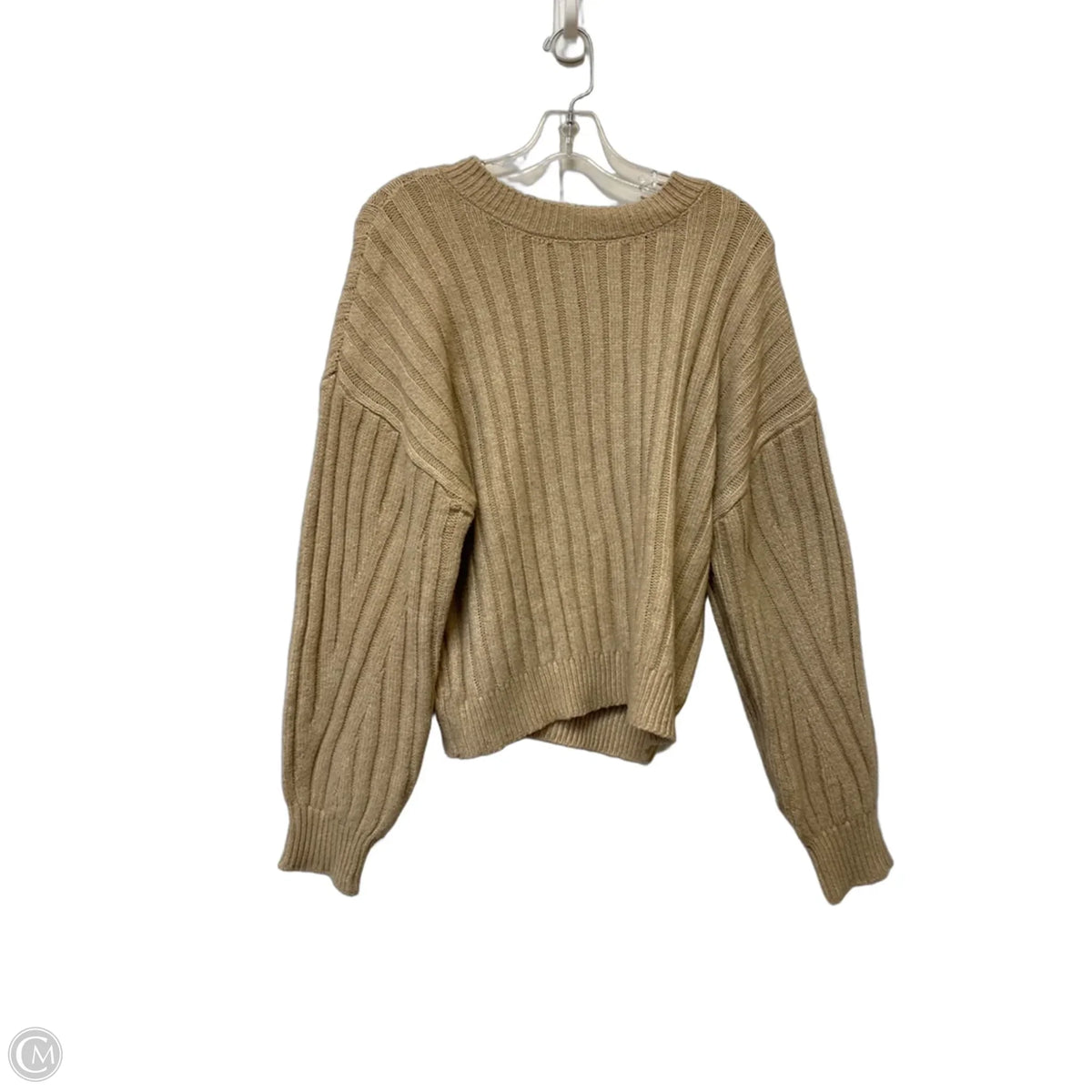 Sweater By Francesca’s In Tan, Size: S