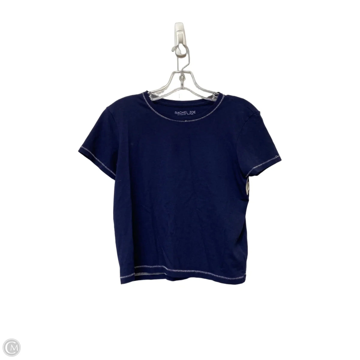 Top Short Sleeve Basic By Rachel Zoe In Navy, Size: S