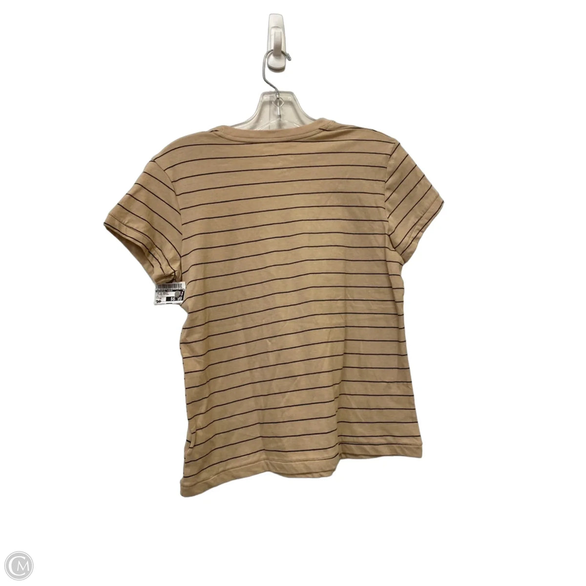 Top Short Sleeve Basic By Universal Thread In Striped Pattern, Size: Xs
