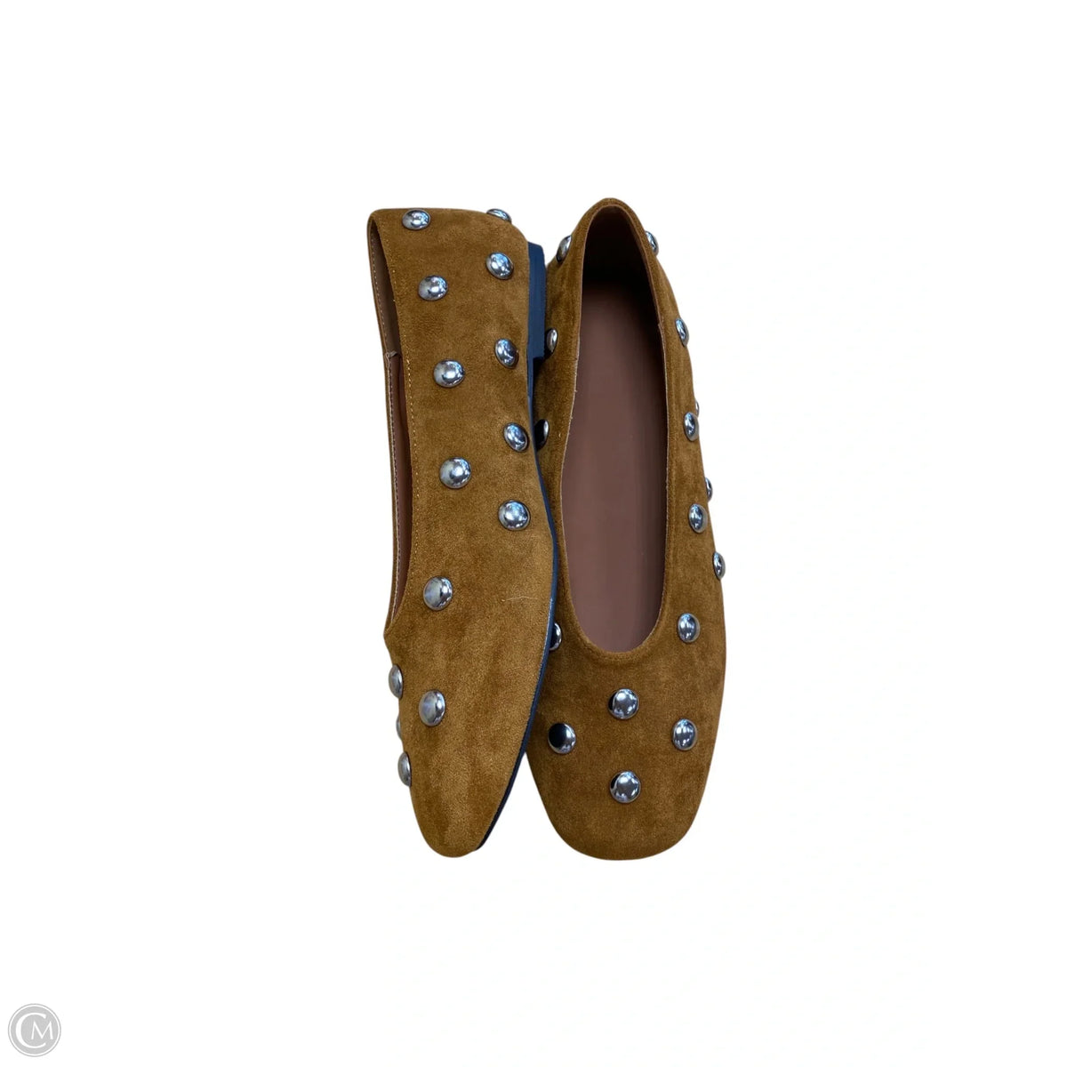 Shoes Flats By Clothes Mentor In Tan, Size: 7.5