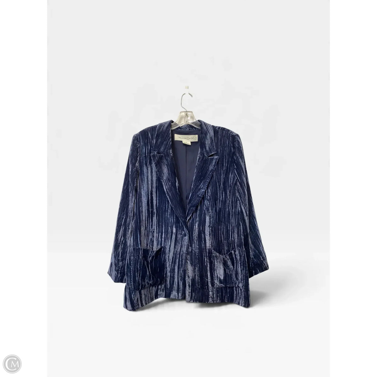 Blazer By Treasure And Bond In Blue, Size: Xl