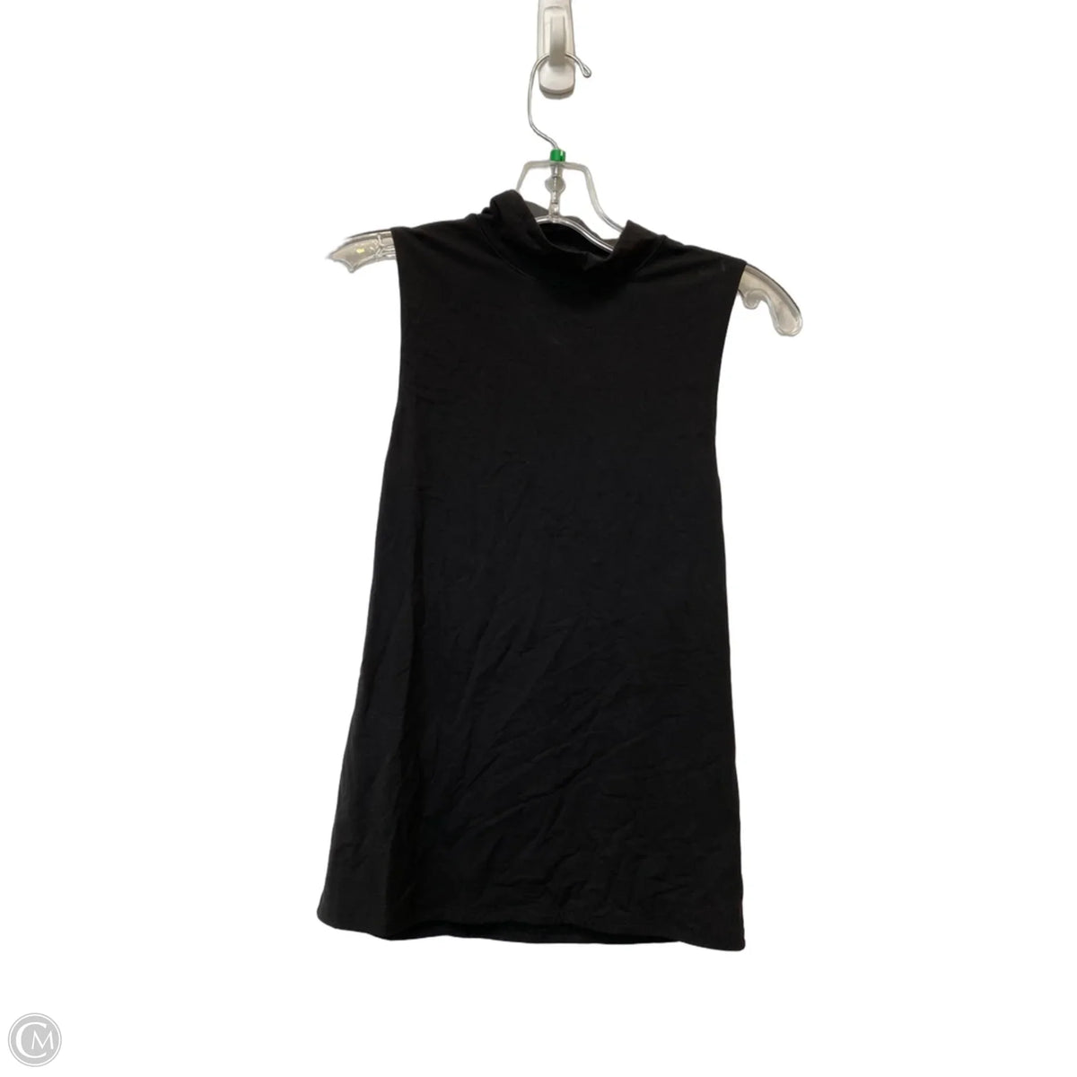 Top Sleeveless Basic By White House Black Market In Black, Size: S