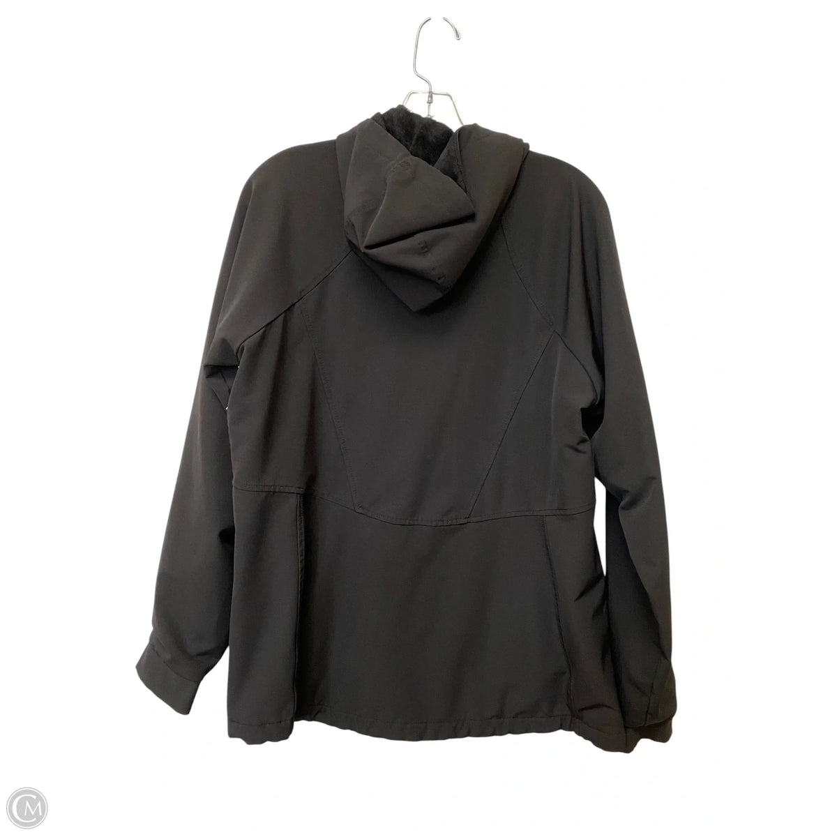 Jacket Windbreaker By Kirkland In Black, Size: L