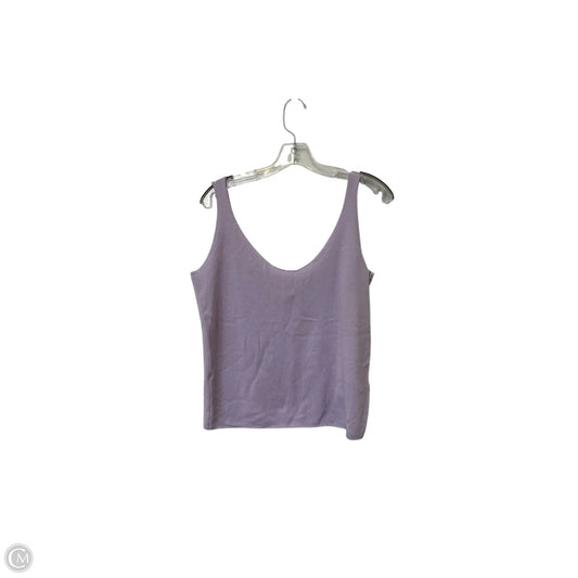 Top Sleeveless By Vince In Purple, Size: L