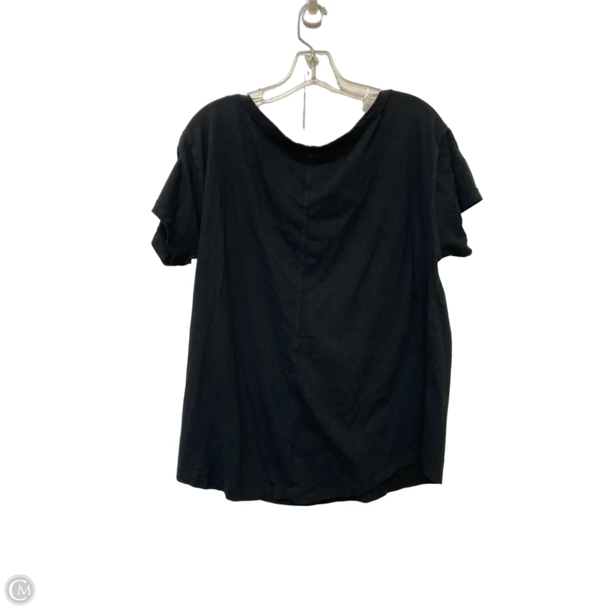 Top Short Sleeve Basic By Fabletics In Black, Size: M