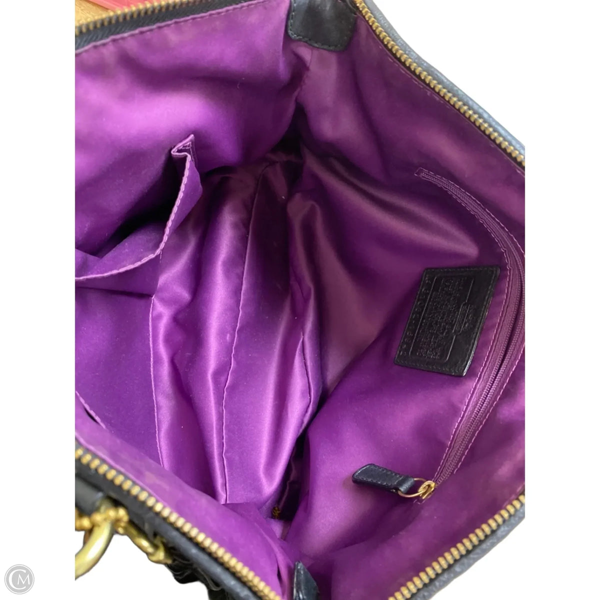 Handbag Designer By Coach, Size: Small