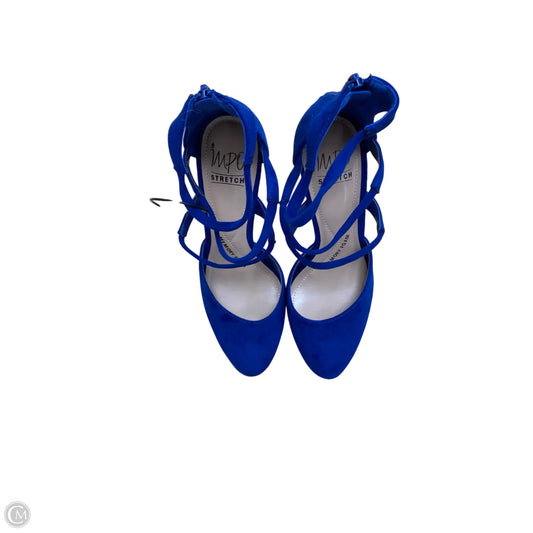 Shoes Heels Stiletto By Impo In Blue, Size: 8.5