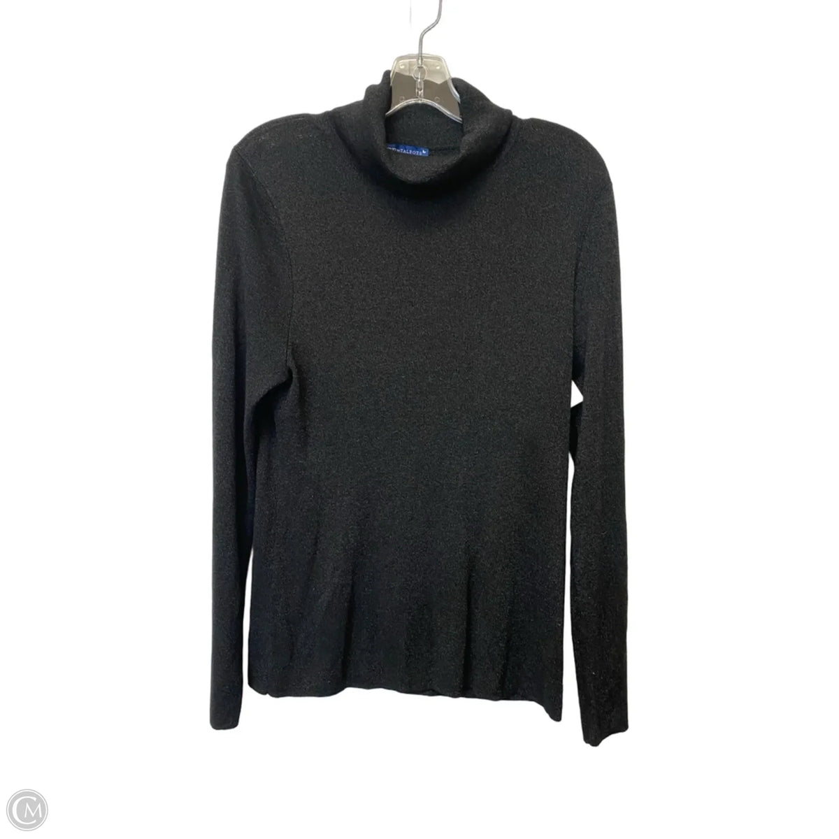 Top Long Sleeve Basic By Talbots In Black, Size: Xl