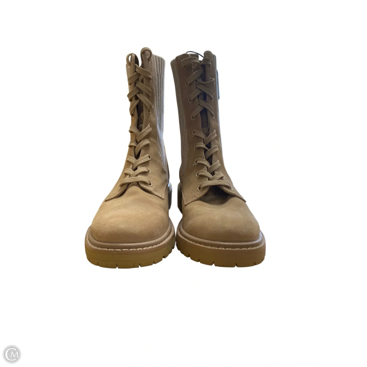Boots Combat By Sam Edelman In Tan, Size: 8.5