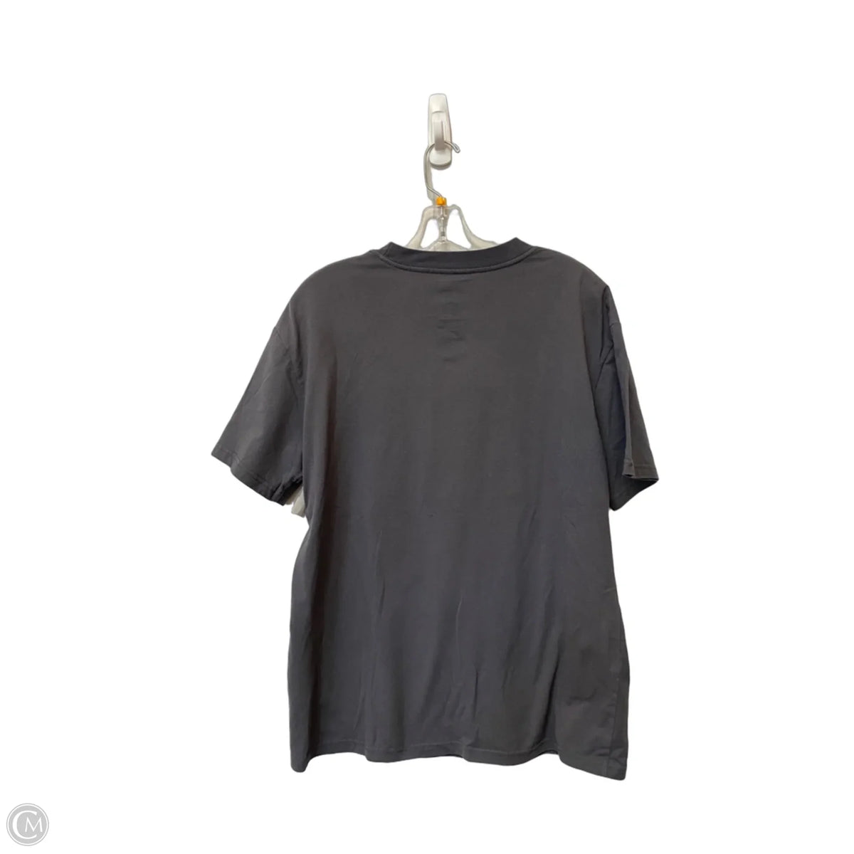 Top Short Sleeve By Clothes Mentor In Grey, Size: M