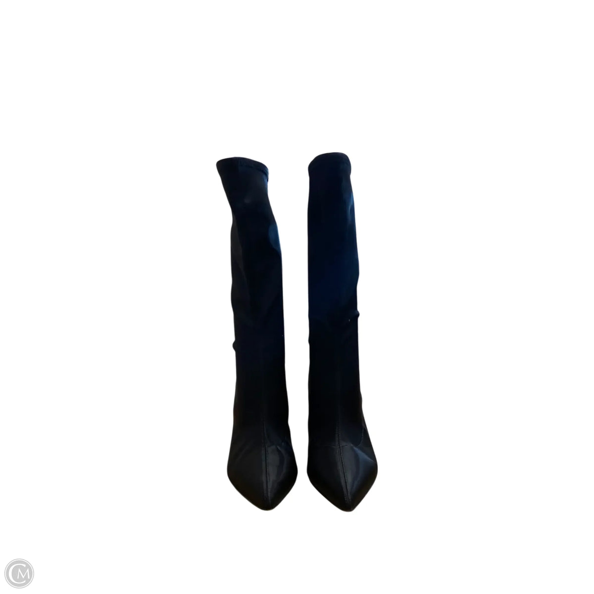 Boots Mid-calf Heels By Cma In Black, Size: 8