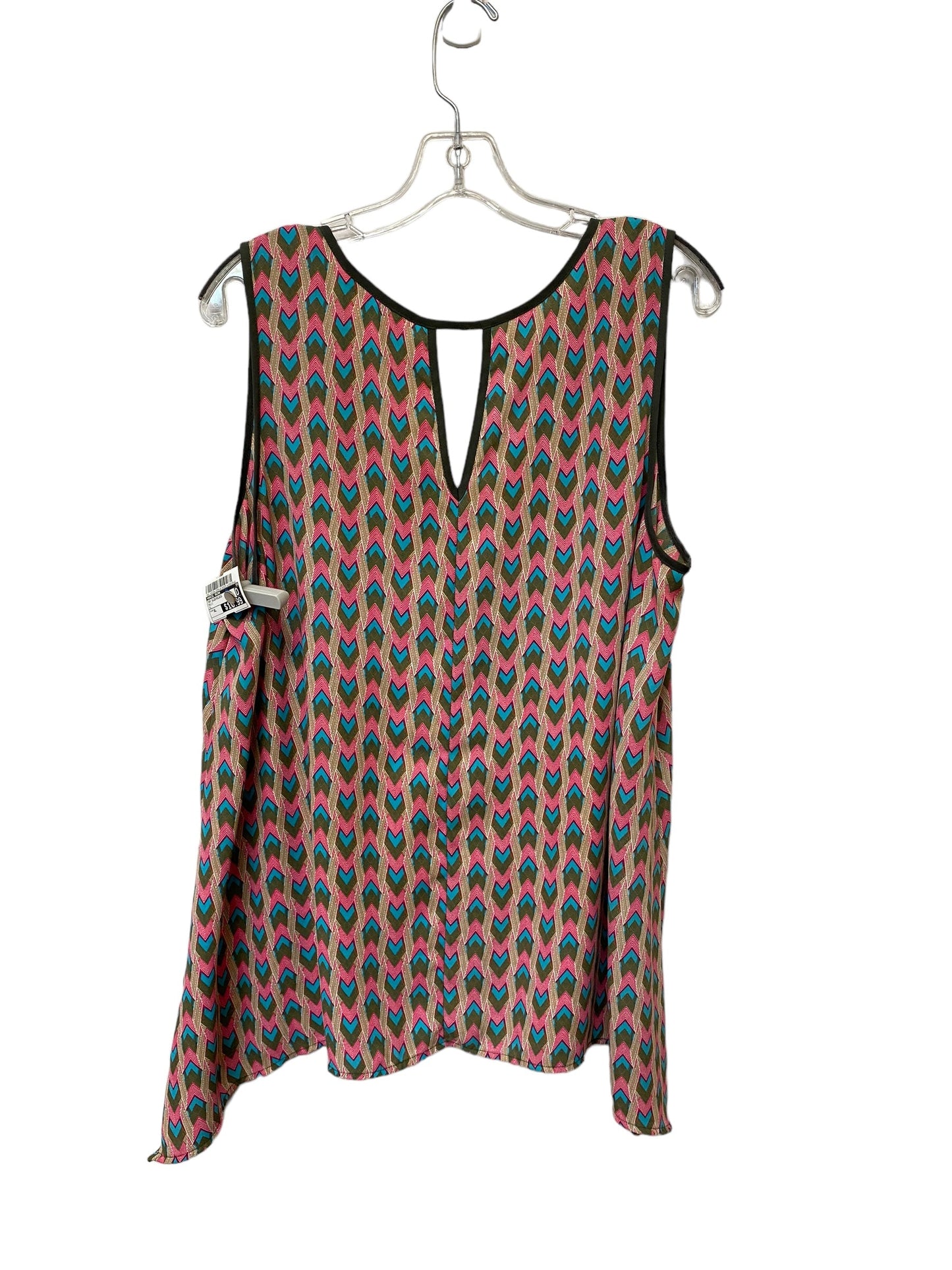 Top Sleeveless By Daniel Rainn  Size: Xl