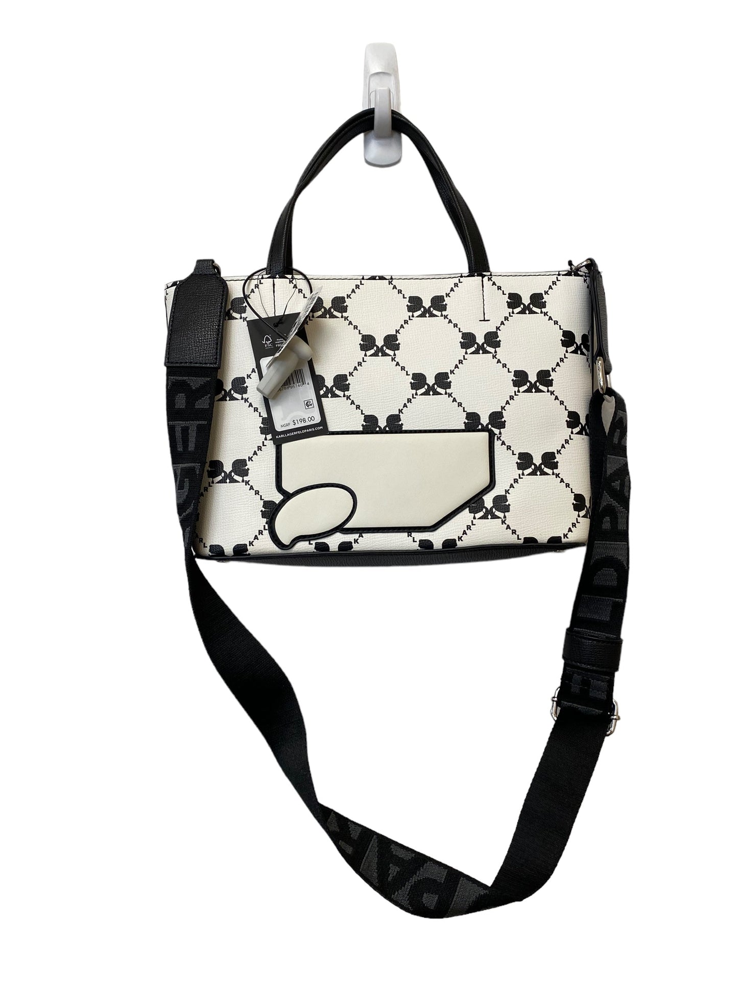 Handbag Designer By Karl Lagerfeld  Size: Medium