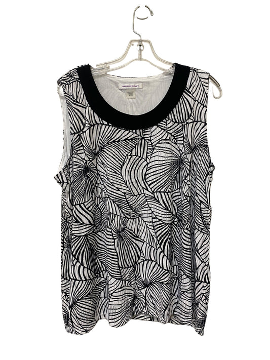 Top Sleeveless By Allison Daley  Size: Xl