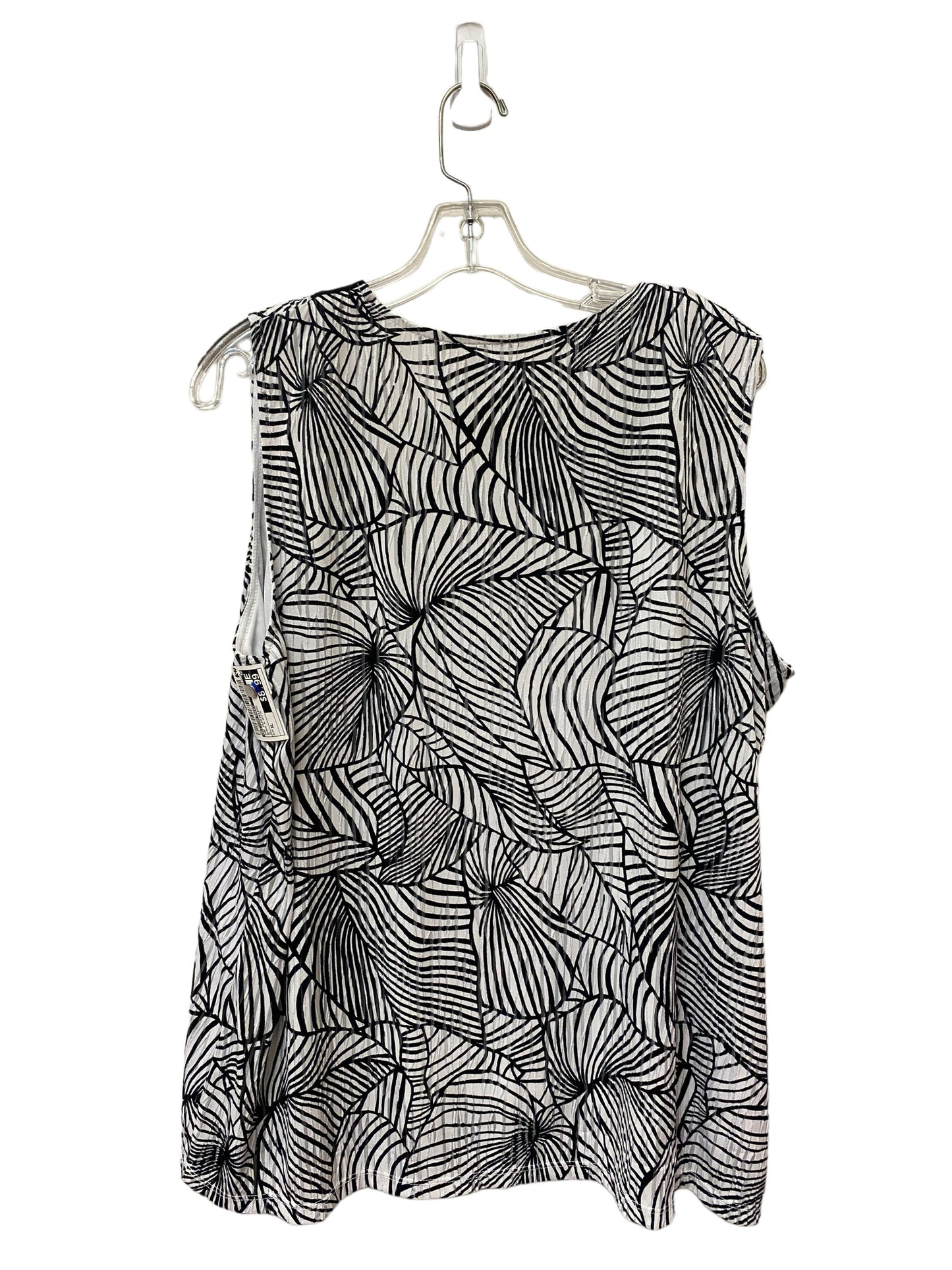 Top Sleeveless By Allison Daley  Size: Xl