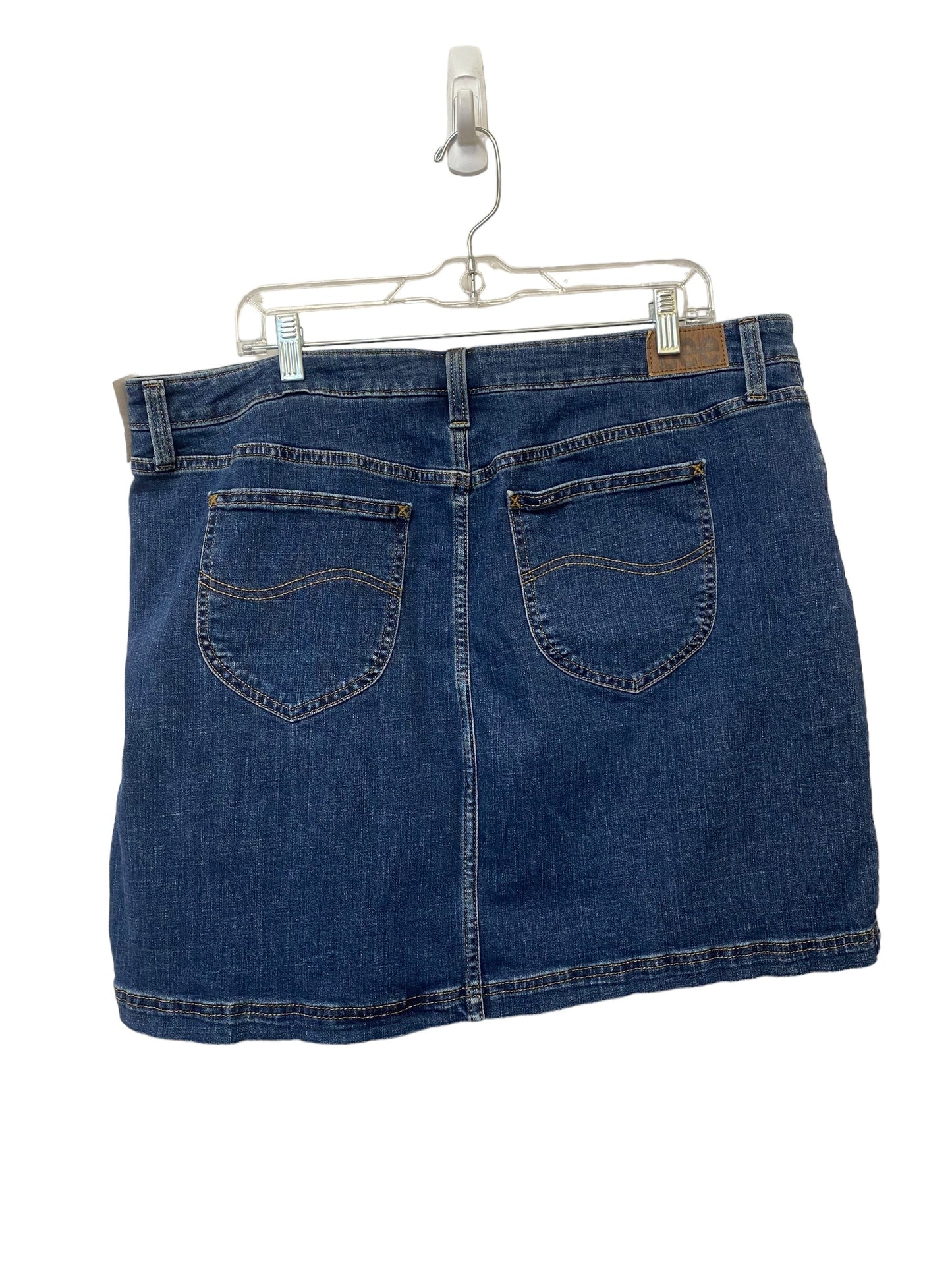 Blue Denim Skort Lee, Size 20