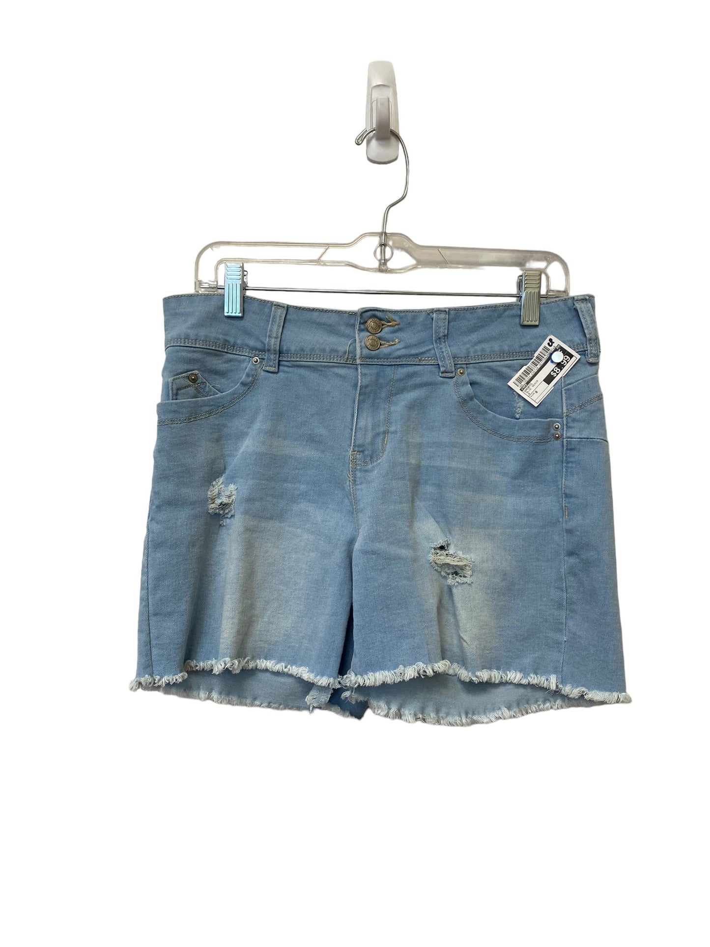 Blue Denim Shorts Ymi, Size 8