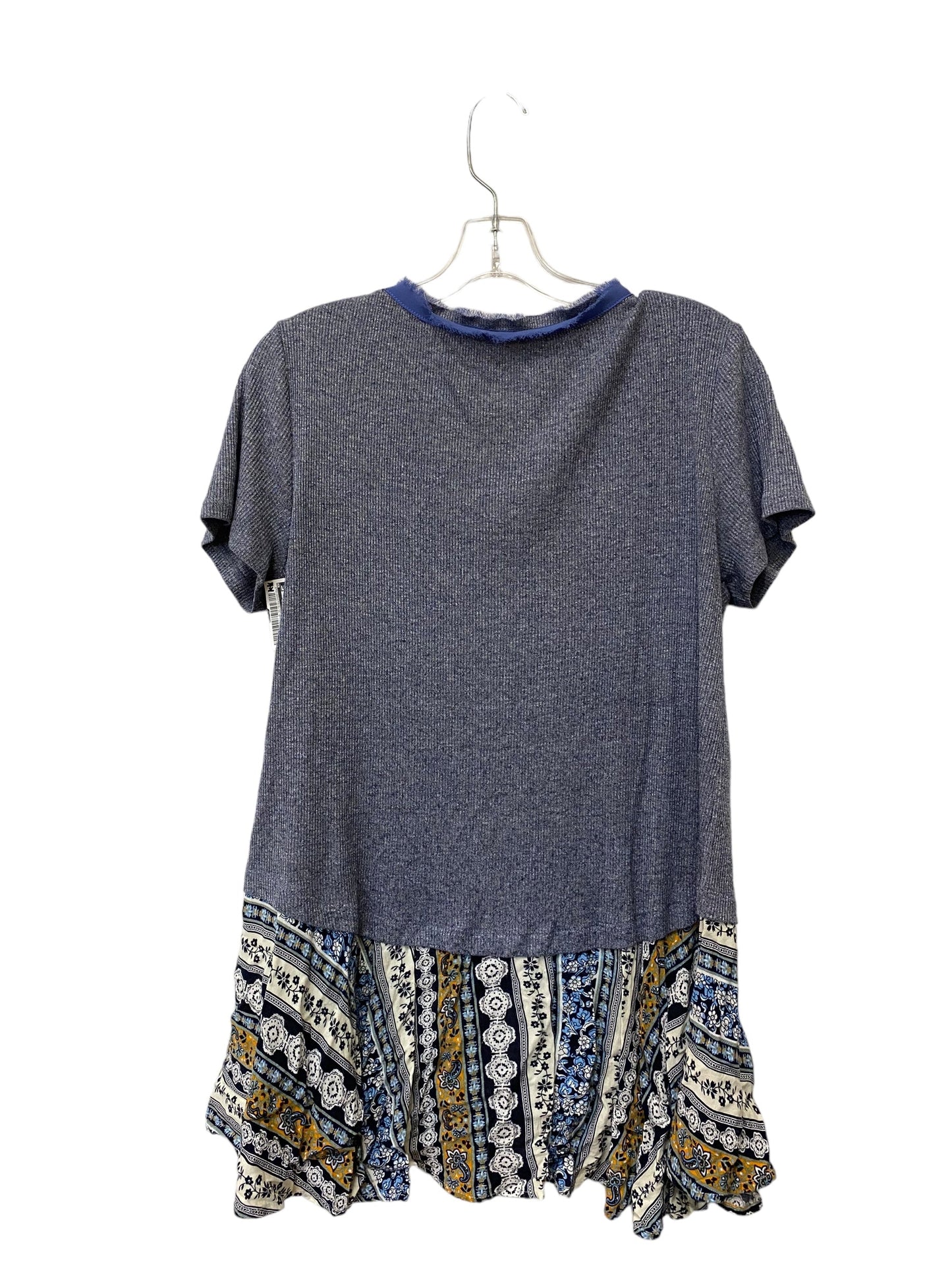 Blue Top Short Sleeve Altard State, Size L