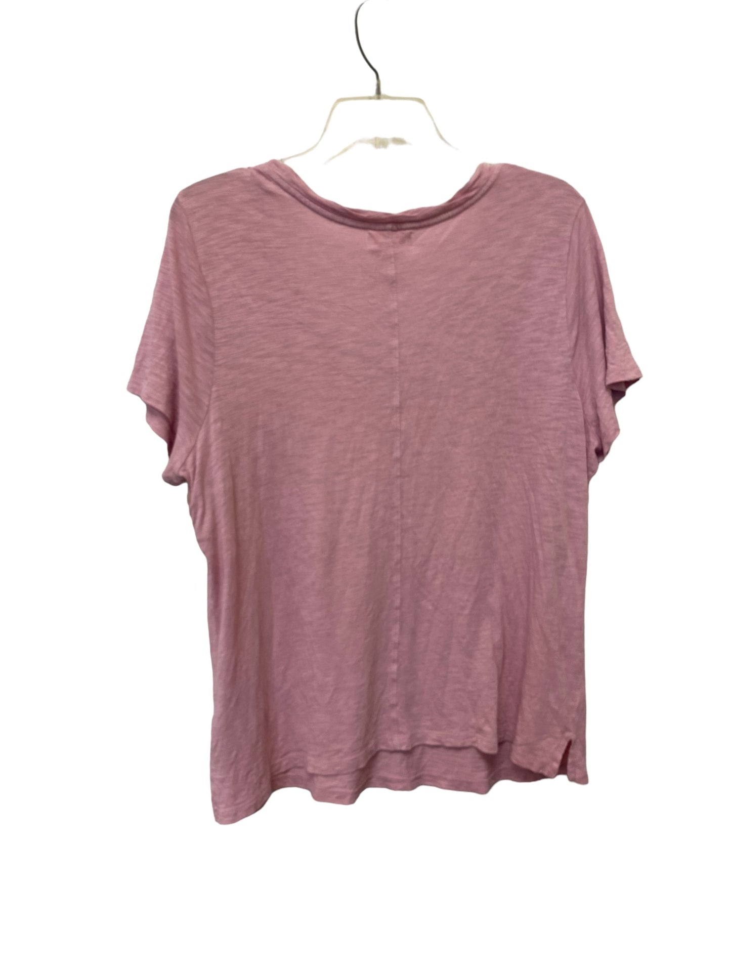 Pink Top Short Sleeve Knox Rose, Size L