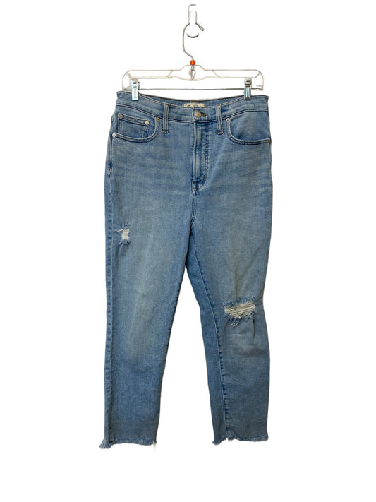 Blue Denim Jeans Boyfriend Madewell, Size 8