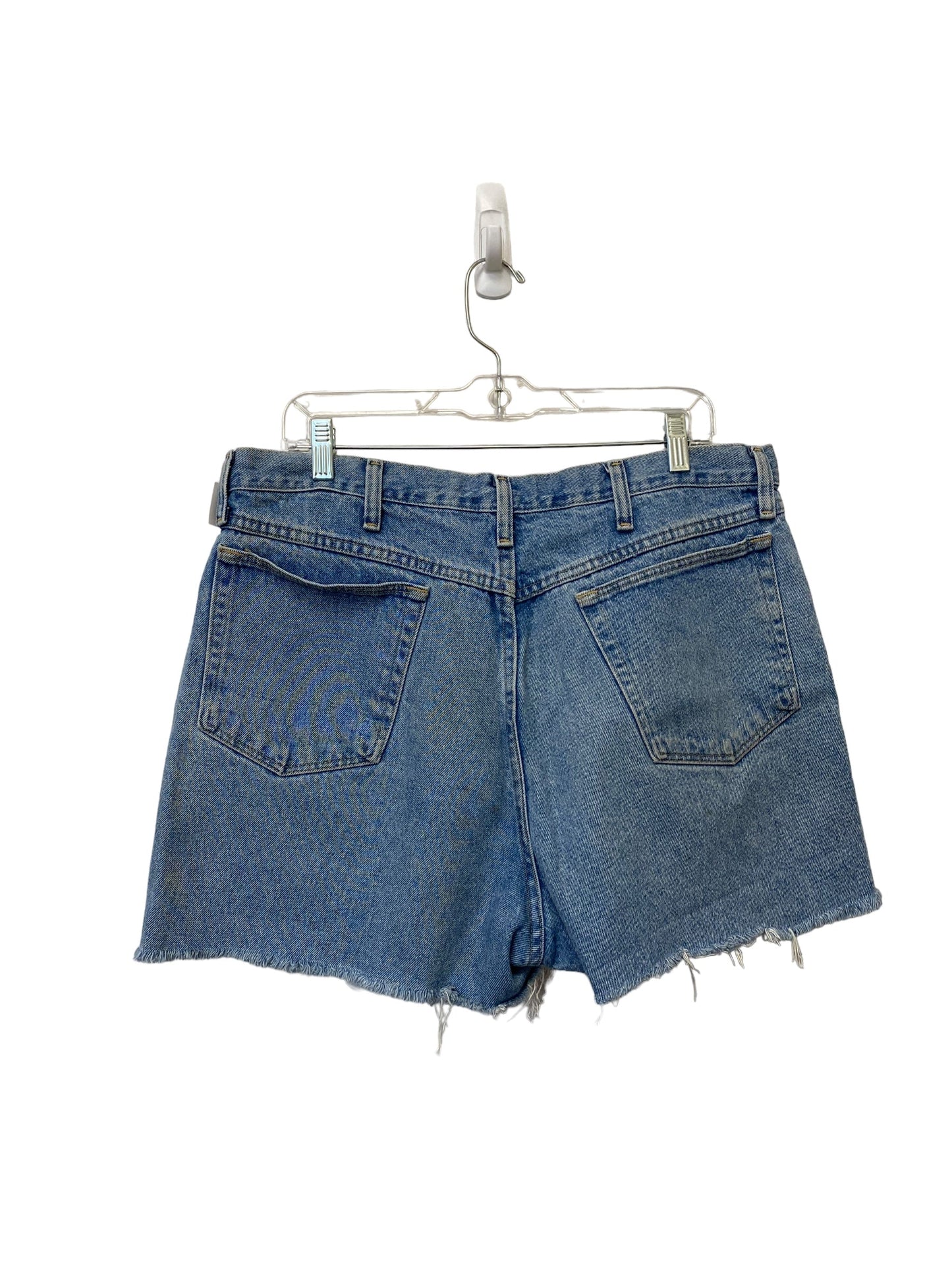 Blue Denim Shorts Wrangler, Size 16