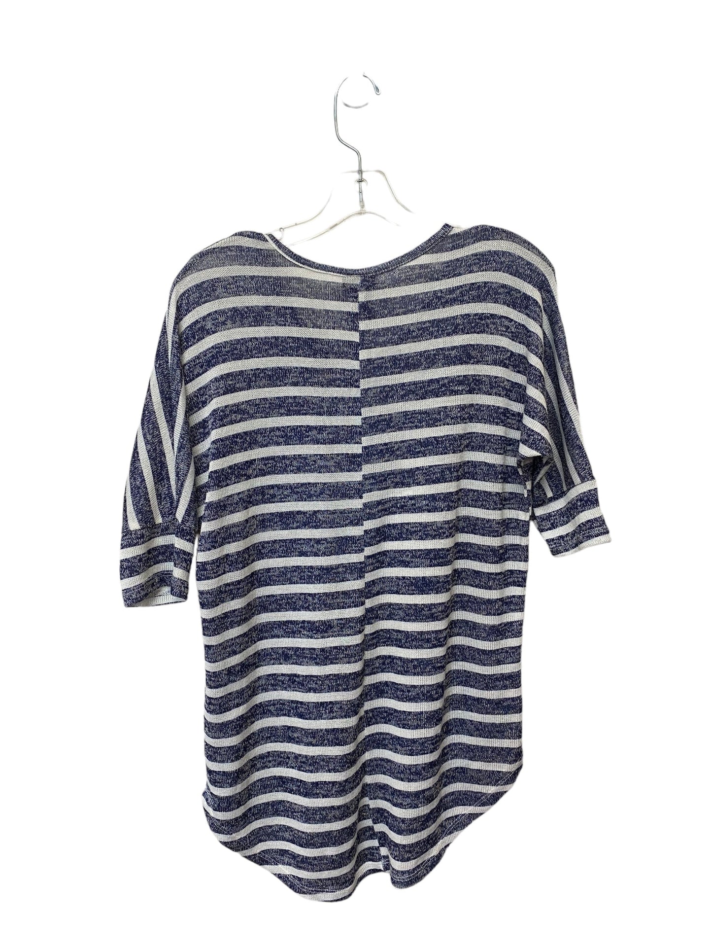 Striped Pattern Top Short Sleeve Rue 21, Size L