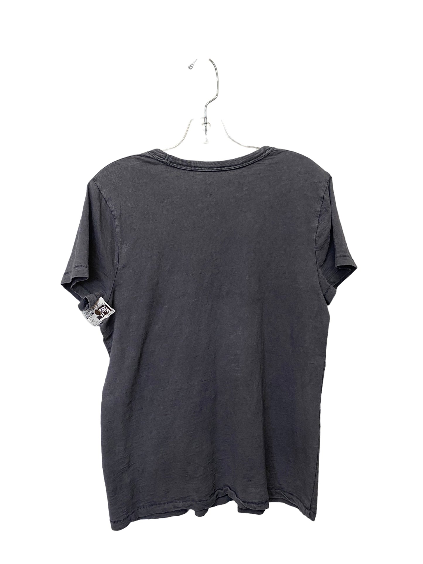 Grey Top Short Sleeve Universal Thread, Size M