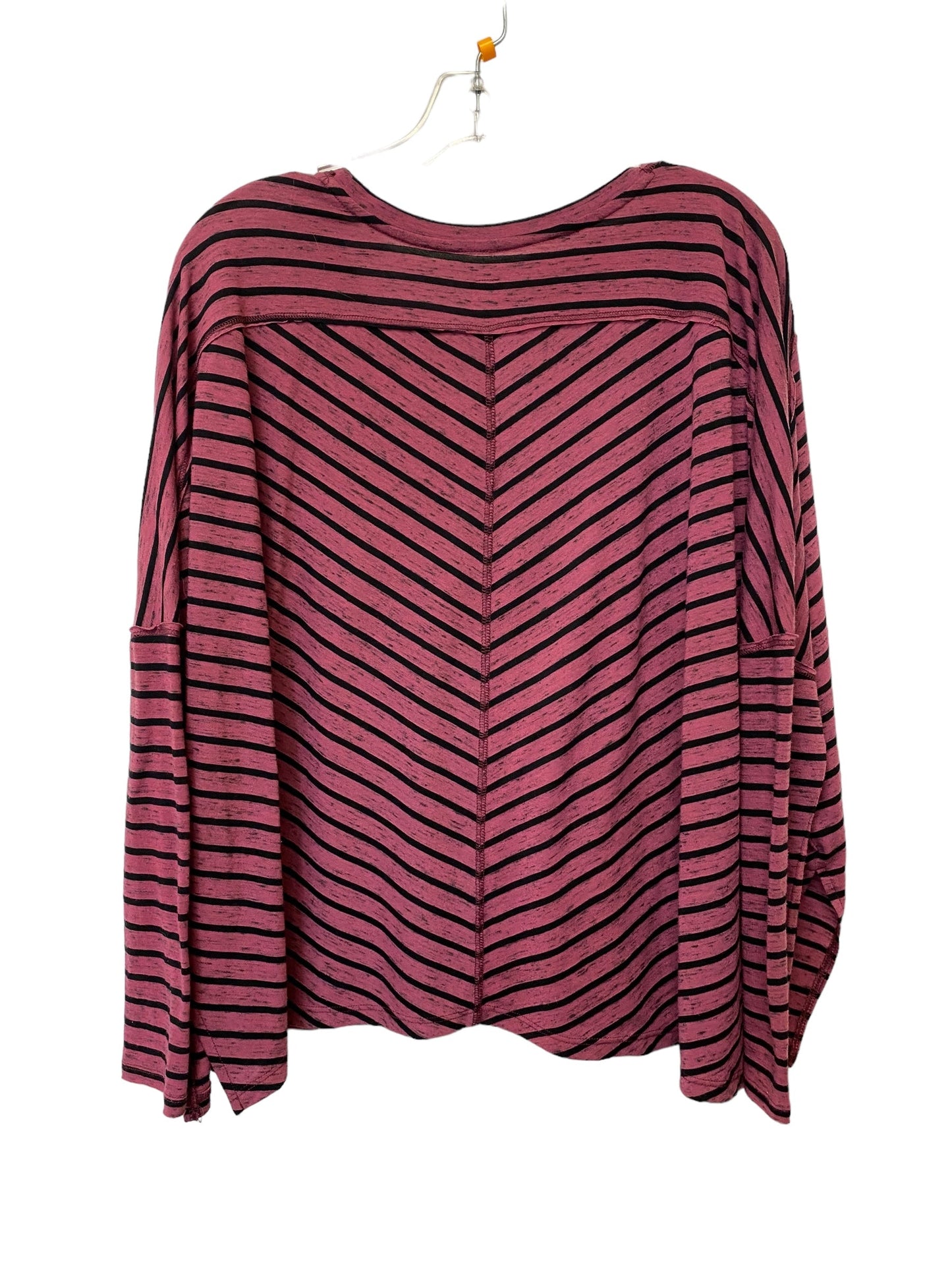 Top Long Sleeve By Free People In Purple, Size: S