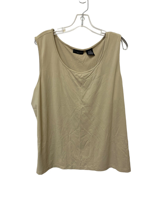 Top Sleeveless By Apostrophe  Size: 20