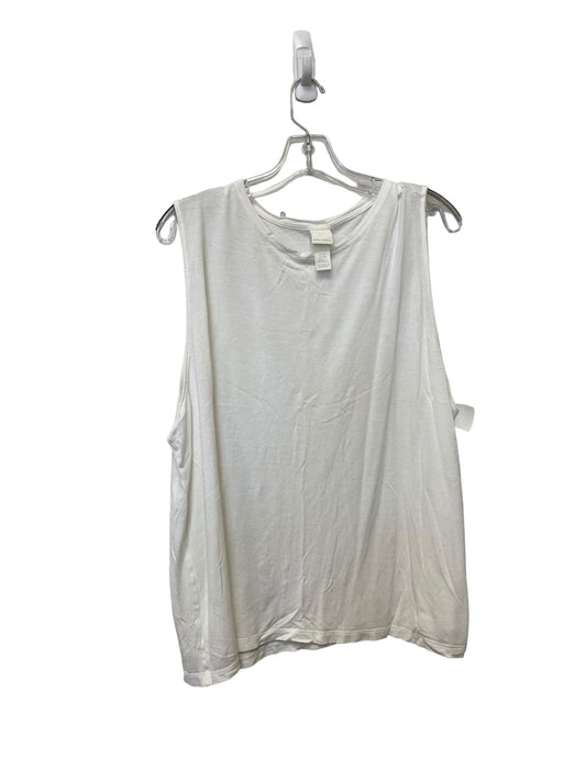 White Top Sleeveless H&m, Size Xxl