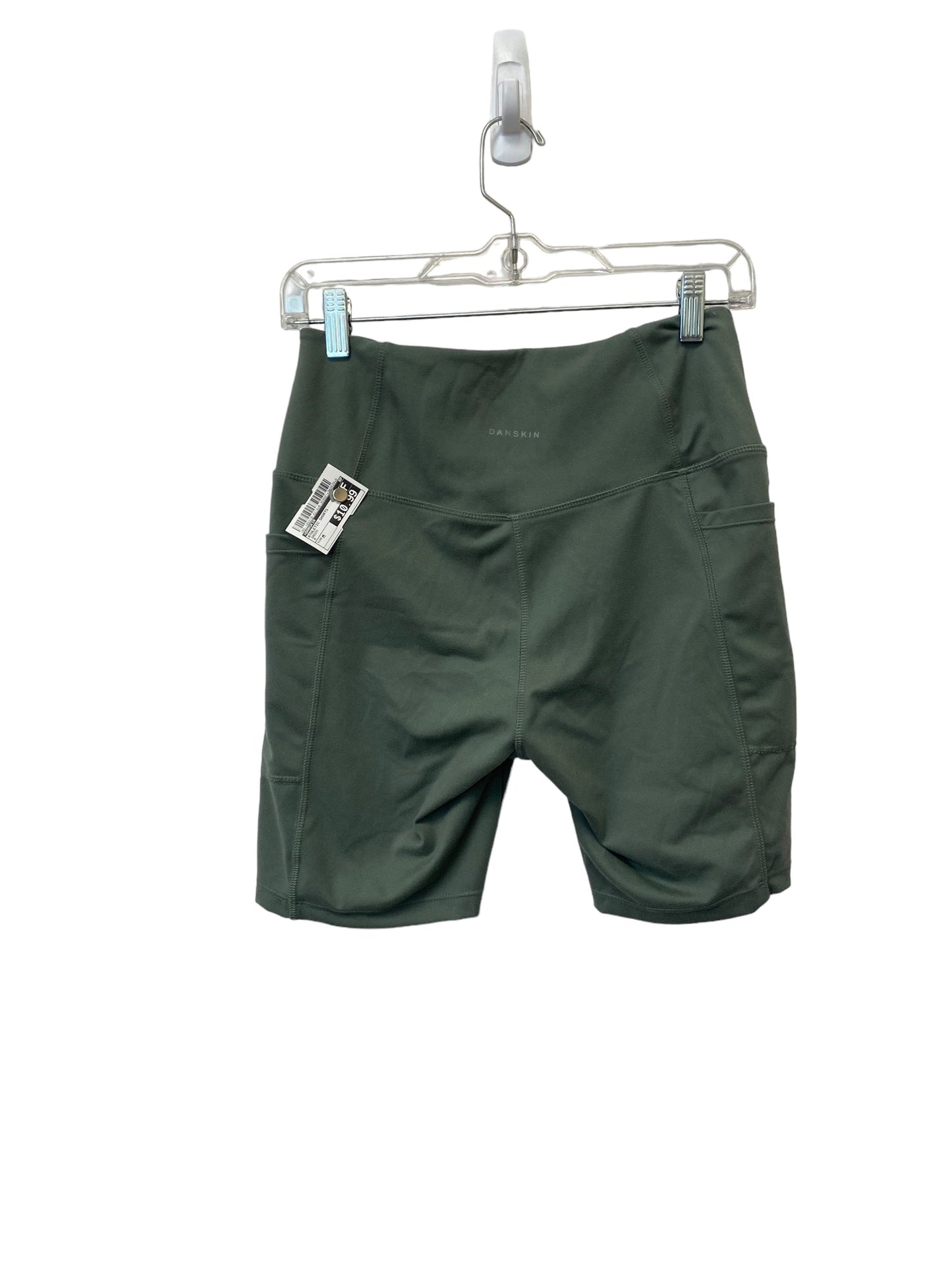 Green Athletic Shorts Danskin, Size M