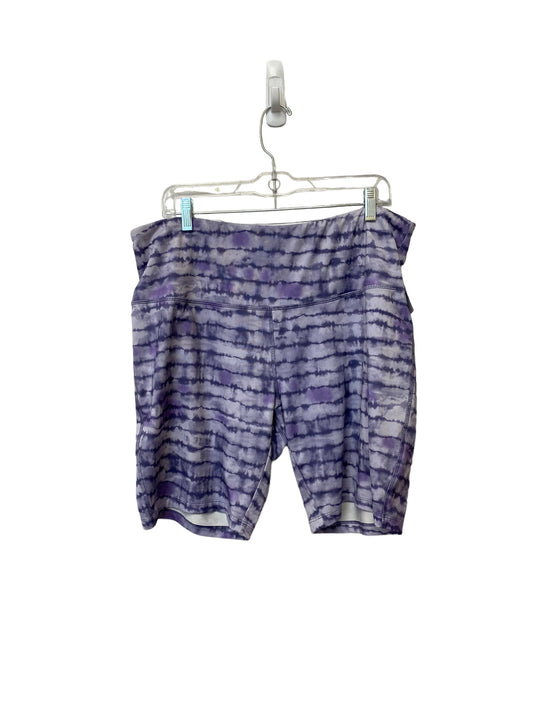 Purple Athletic Shorts Vogo, Size 2x