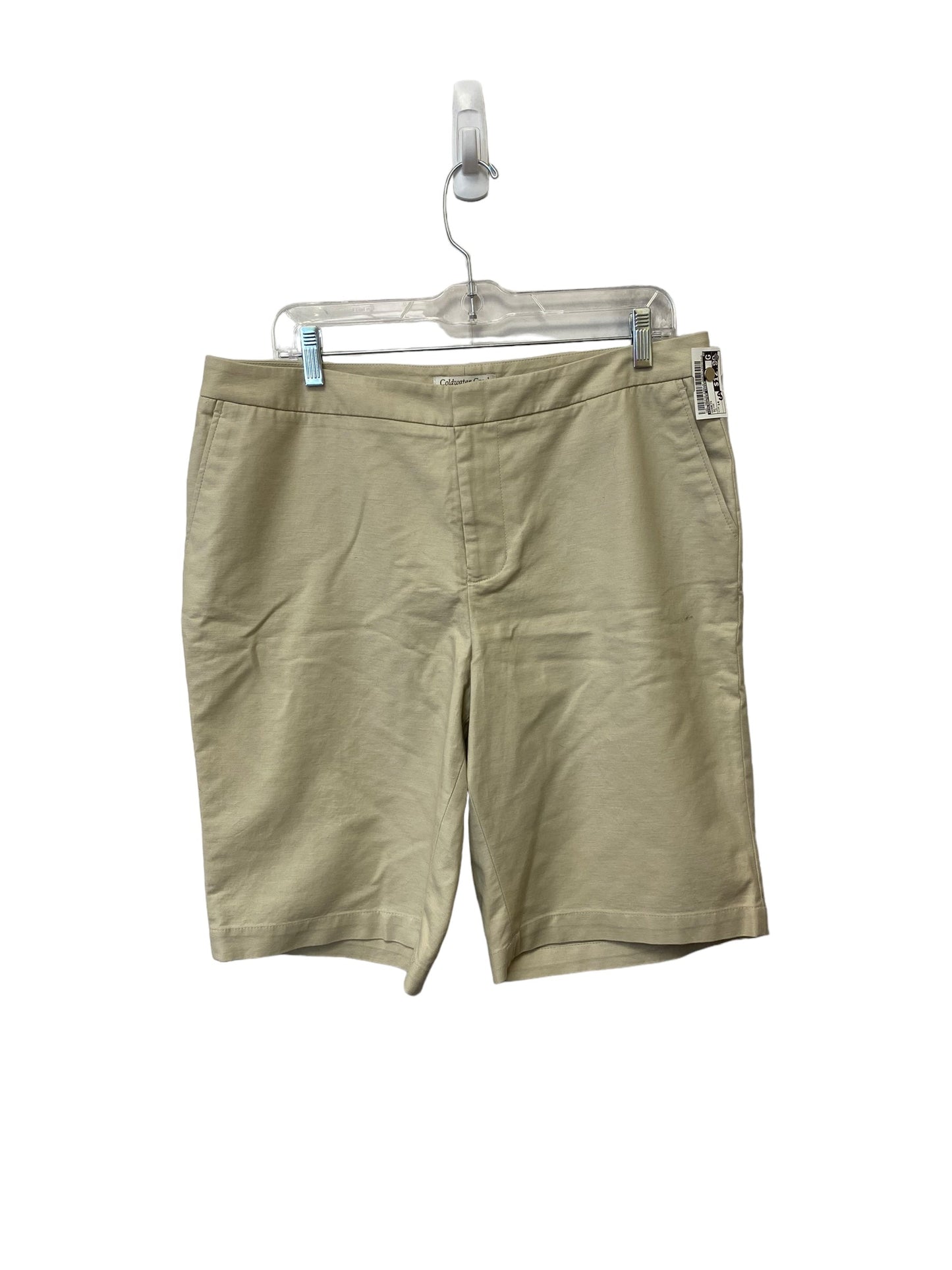 Beige Shorts Coldwater Creek, Size 14