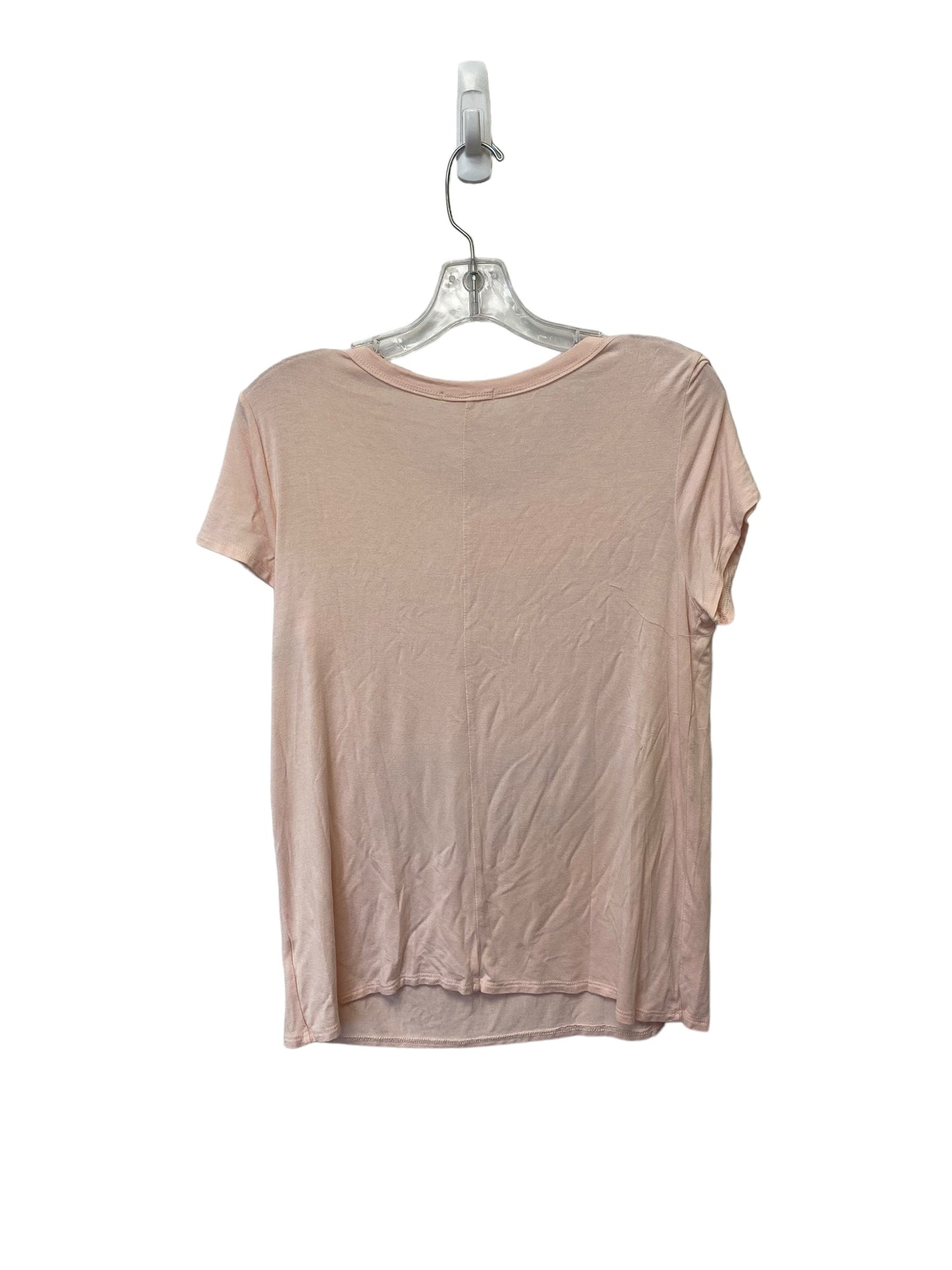 Pink Top Short Sleeve Mi Ami, Size M