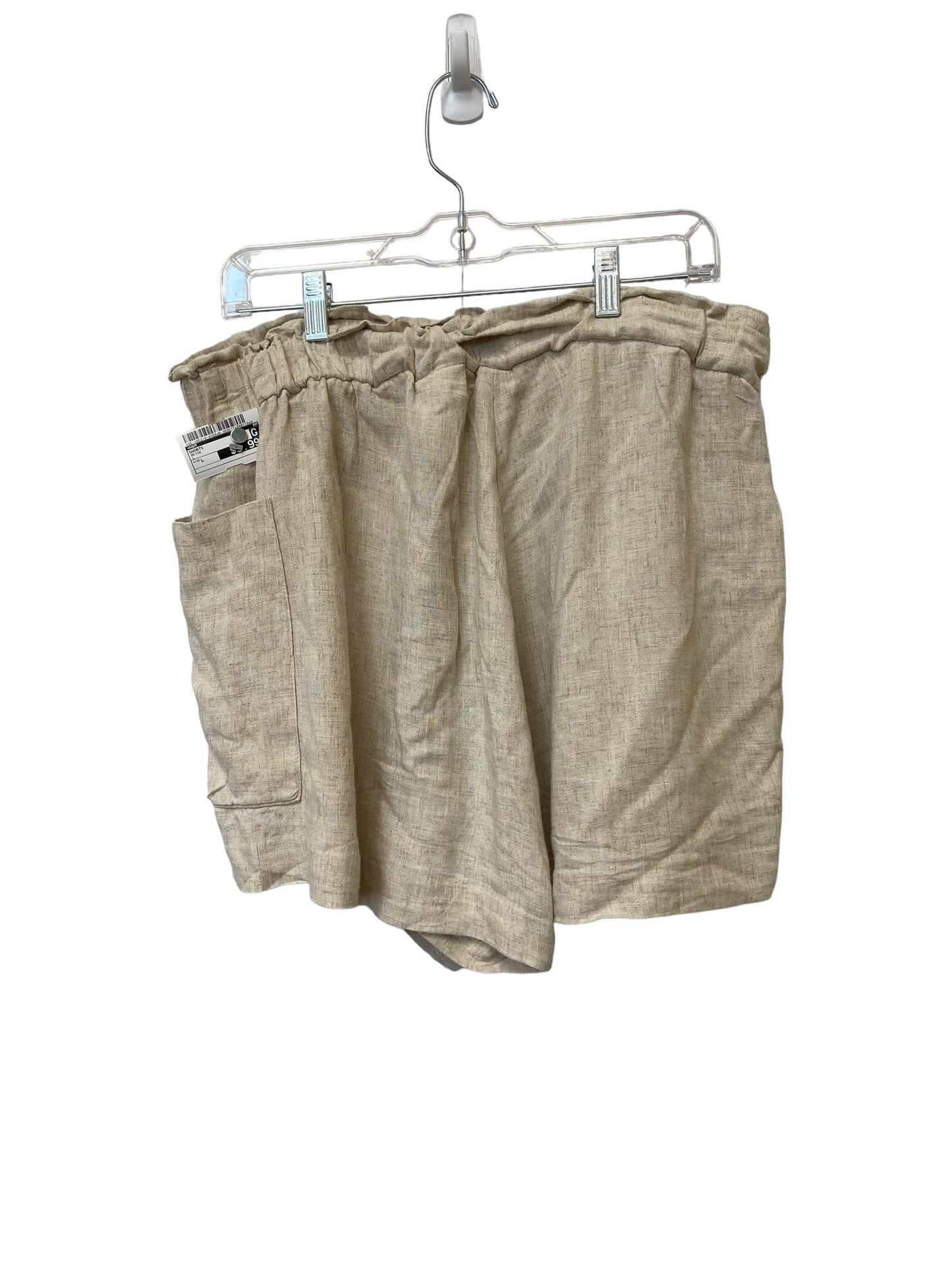 Beige Shorts H&m, Size L