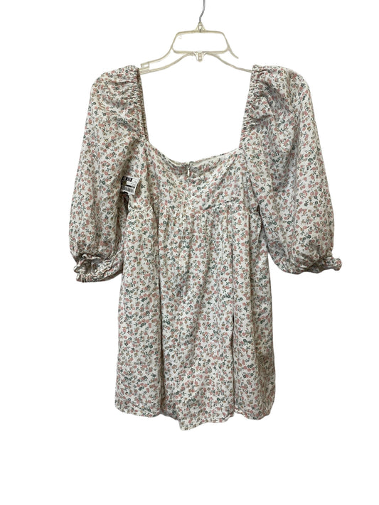 Floral Print Top Short Sleeve Storia, Size S