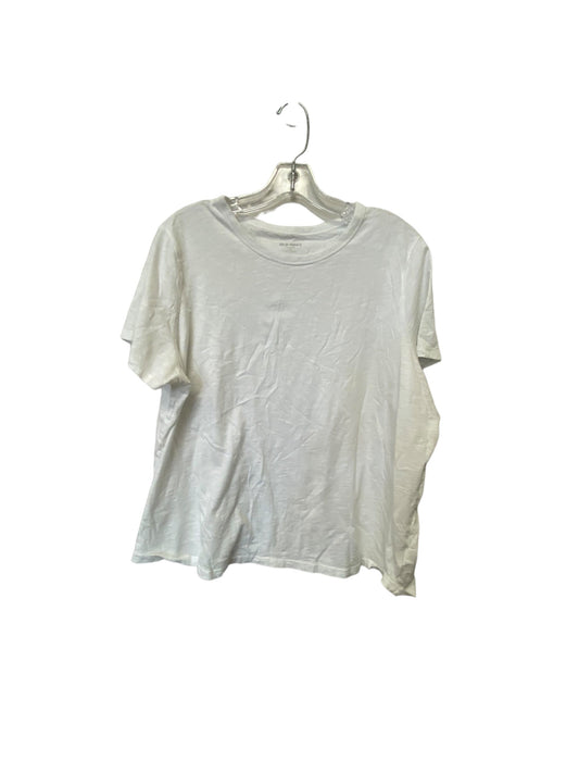 White Top Short Sleeve Old Navy, Size Xl