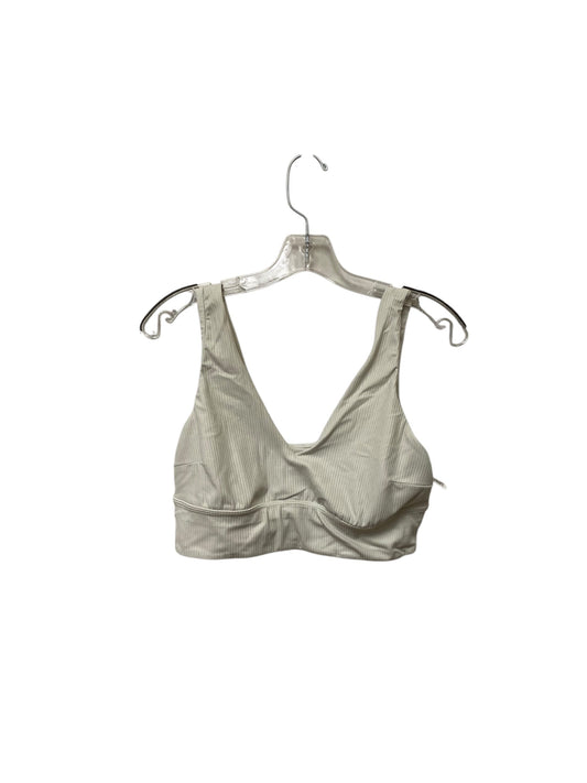 Athletic Bra By Lululemon In Cream, Size: 12