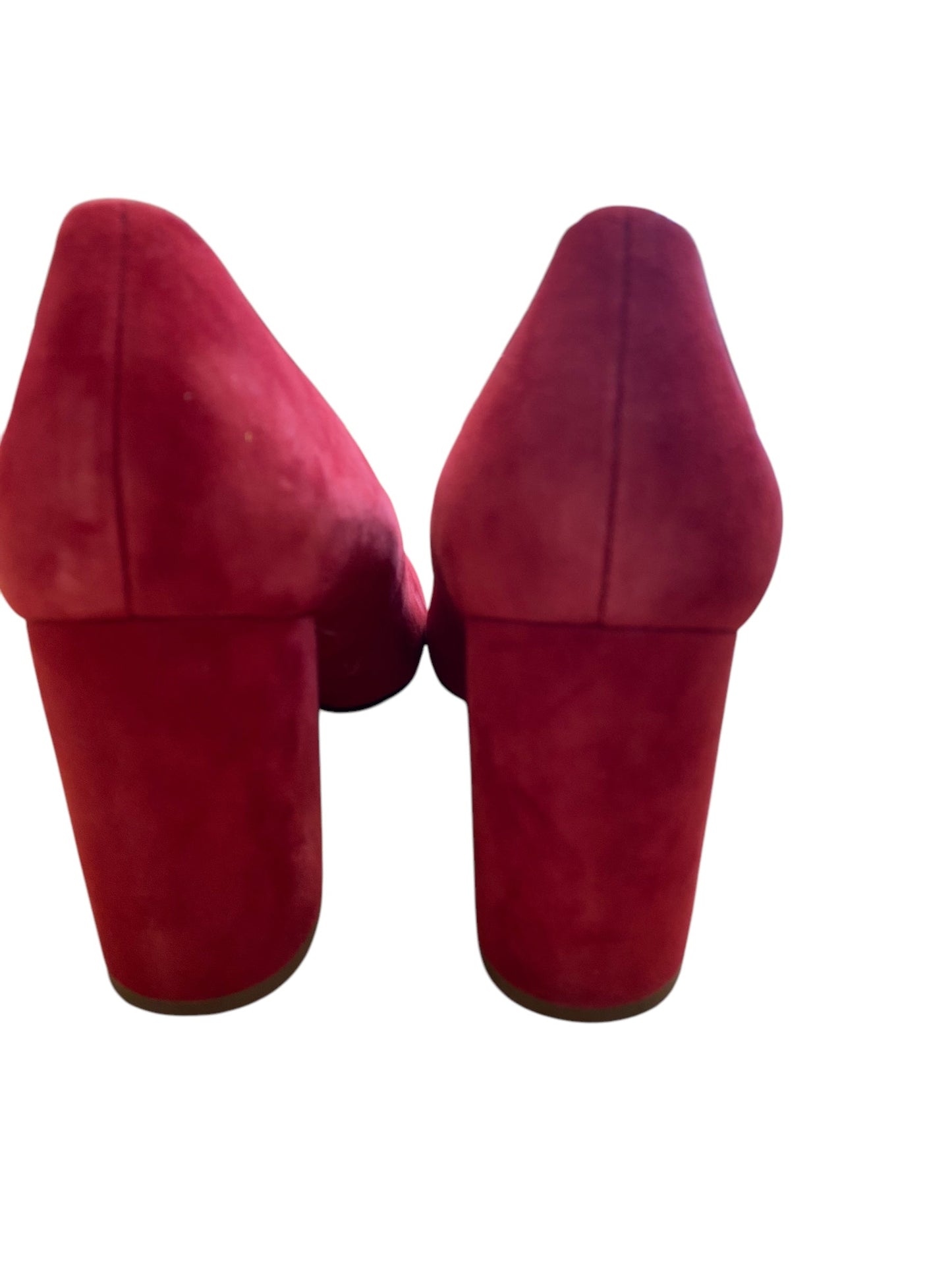 Shoes Heels Block By Franco Sarto In Red, Size: 11