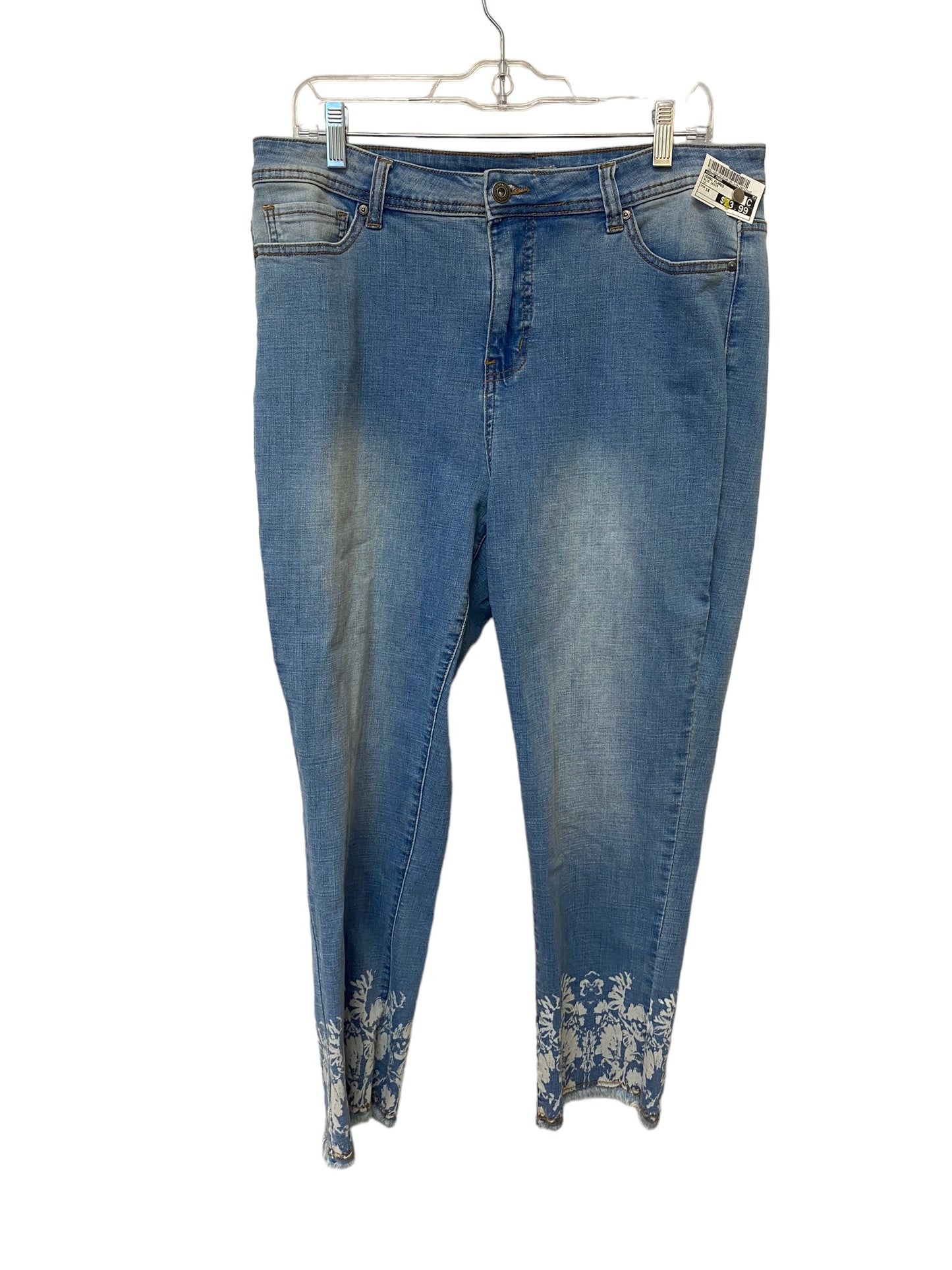 Jeans Flared By John Mark  Size: 14