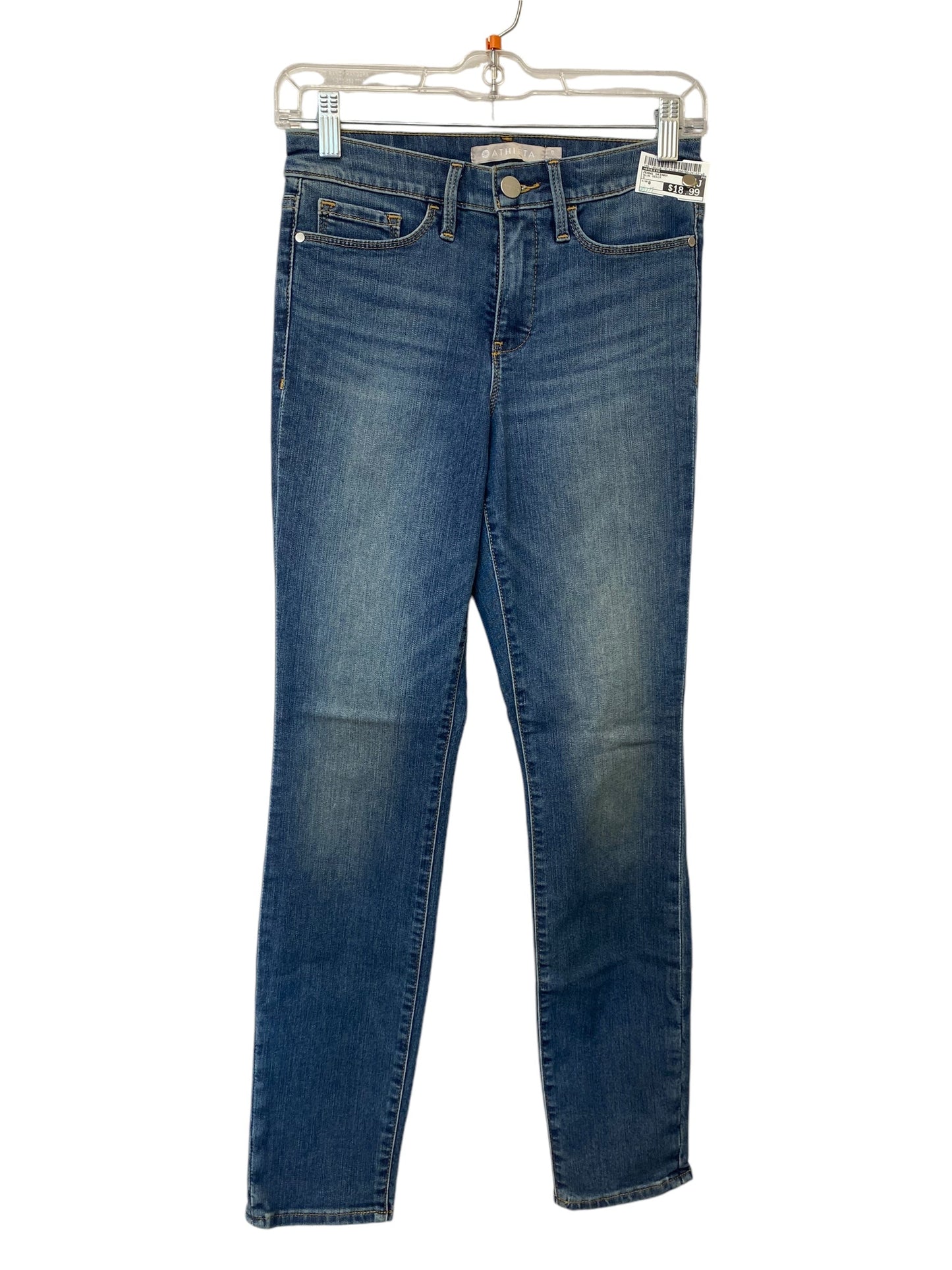 Jeans Skinny By Athleta In Blue Denim, Size: 0