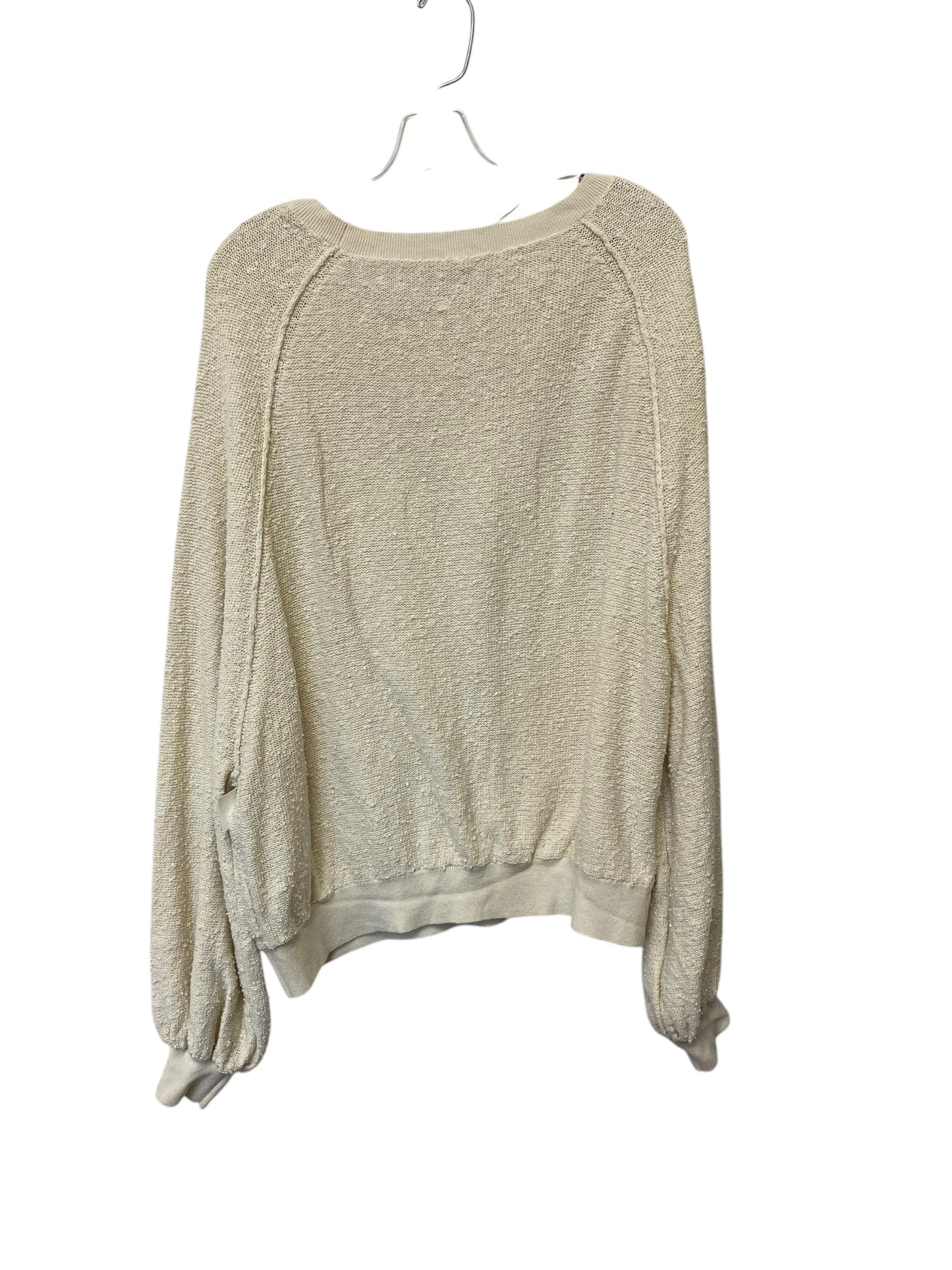 Sweater By Free People In Cream, Size: S