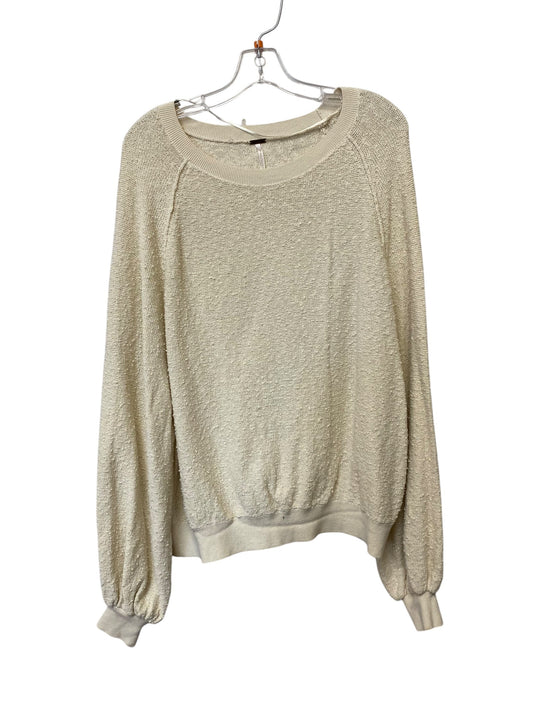 Sweater By Free People In Cream, Size: S