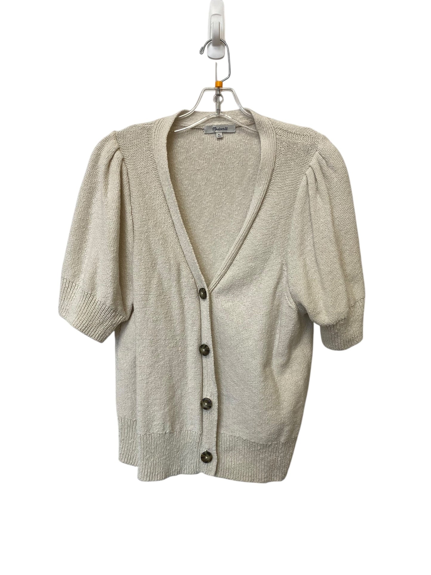 Cardigan By Madewell In Cream, Size: Xl